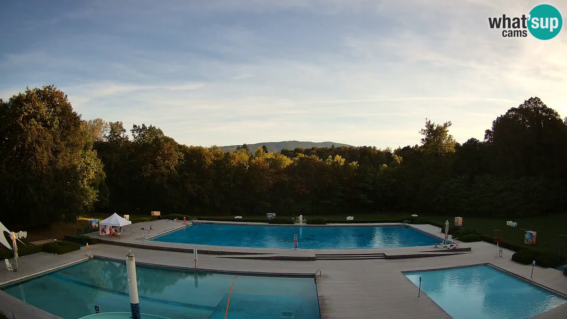 Webcam Kopališče Mariborski otok – Maribor Island Swimming Pool