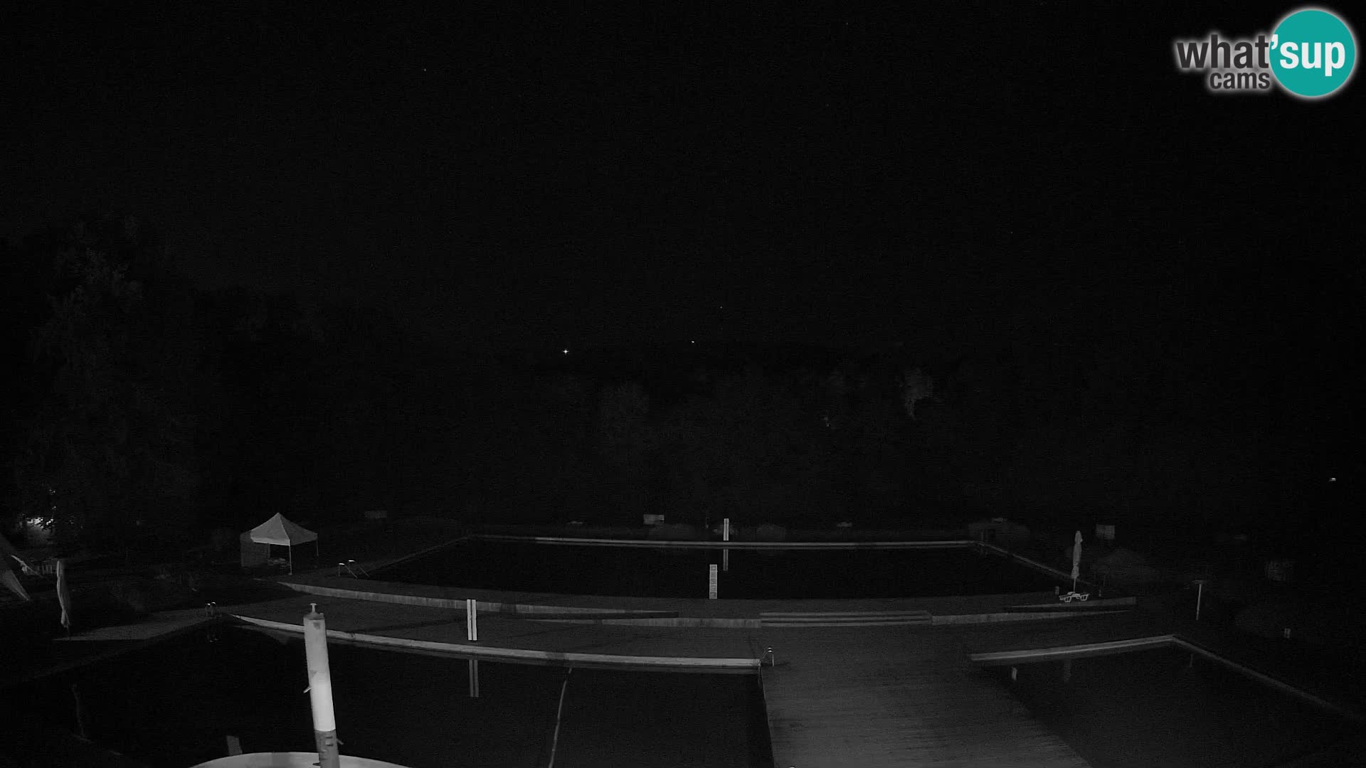Webcam Schwimmbad der Insel Maribor