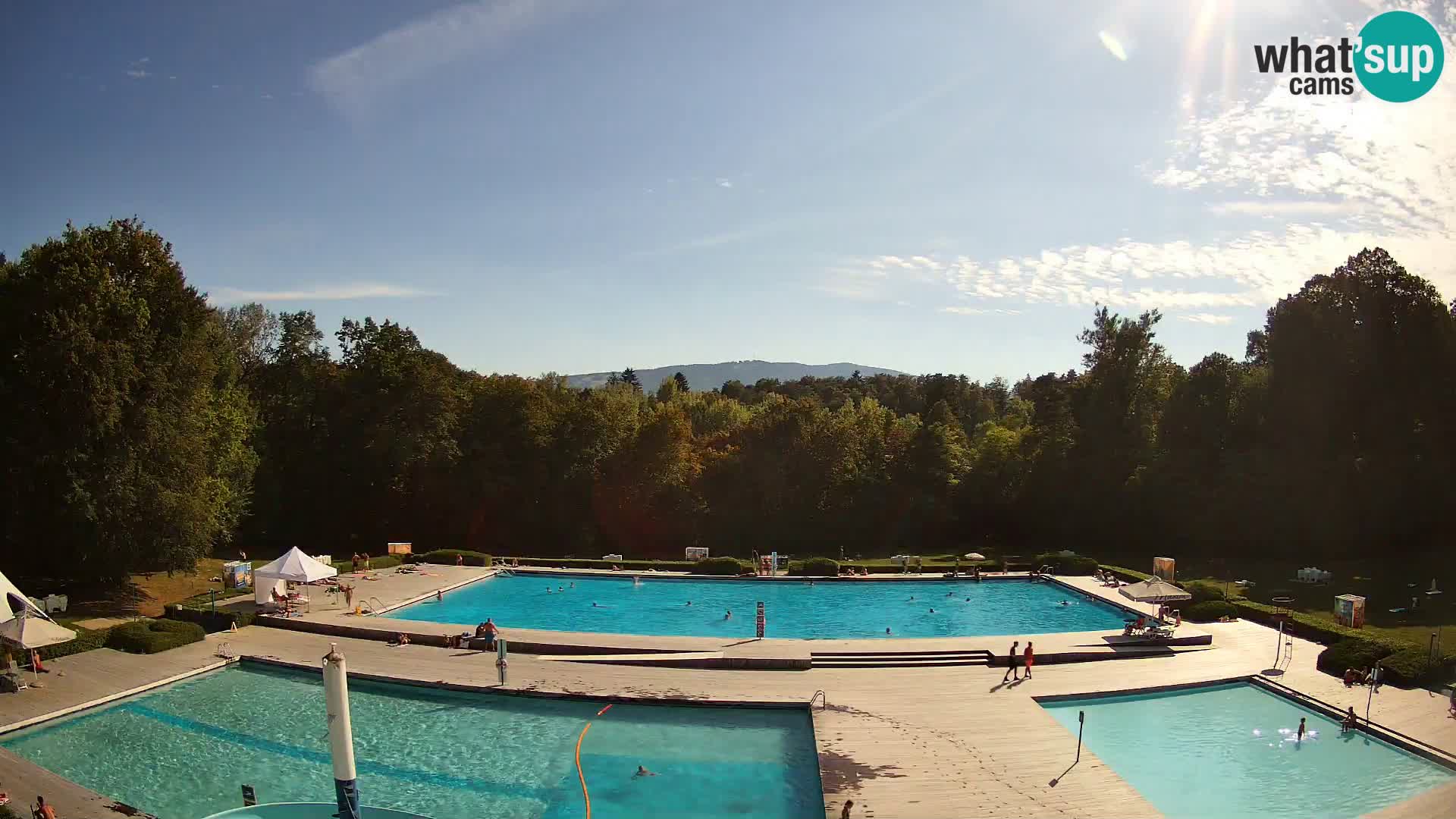 Webcam Kopališče Mariborski otok – Maribor Island Swimming Pool