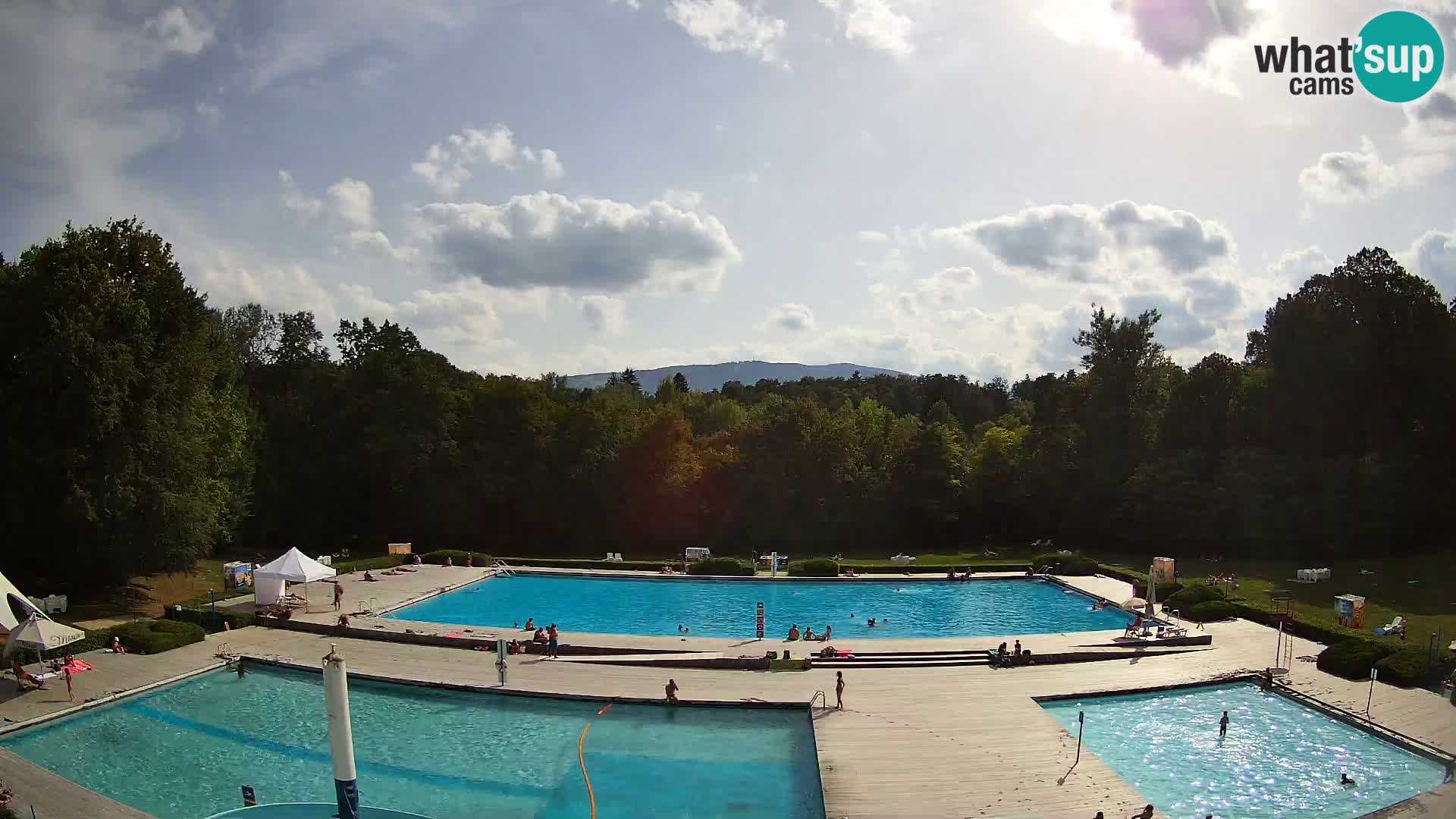 Webcam Kopališče Mariborski otok – Maribor Island Swimming Pool