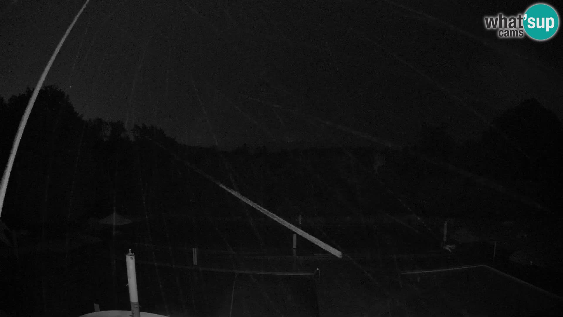 Cámara web en la piscina de la isla de Maribor