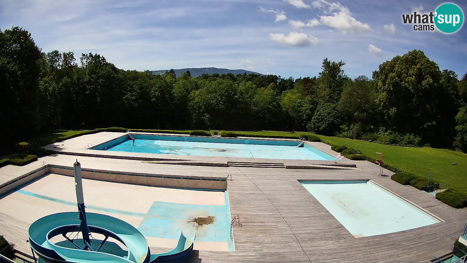 Webcam Kopališče Mariborski otok – Maribor Island Swimming Pool