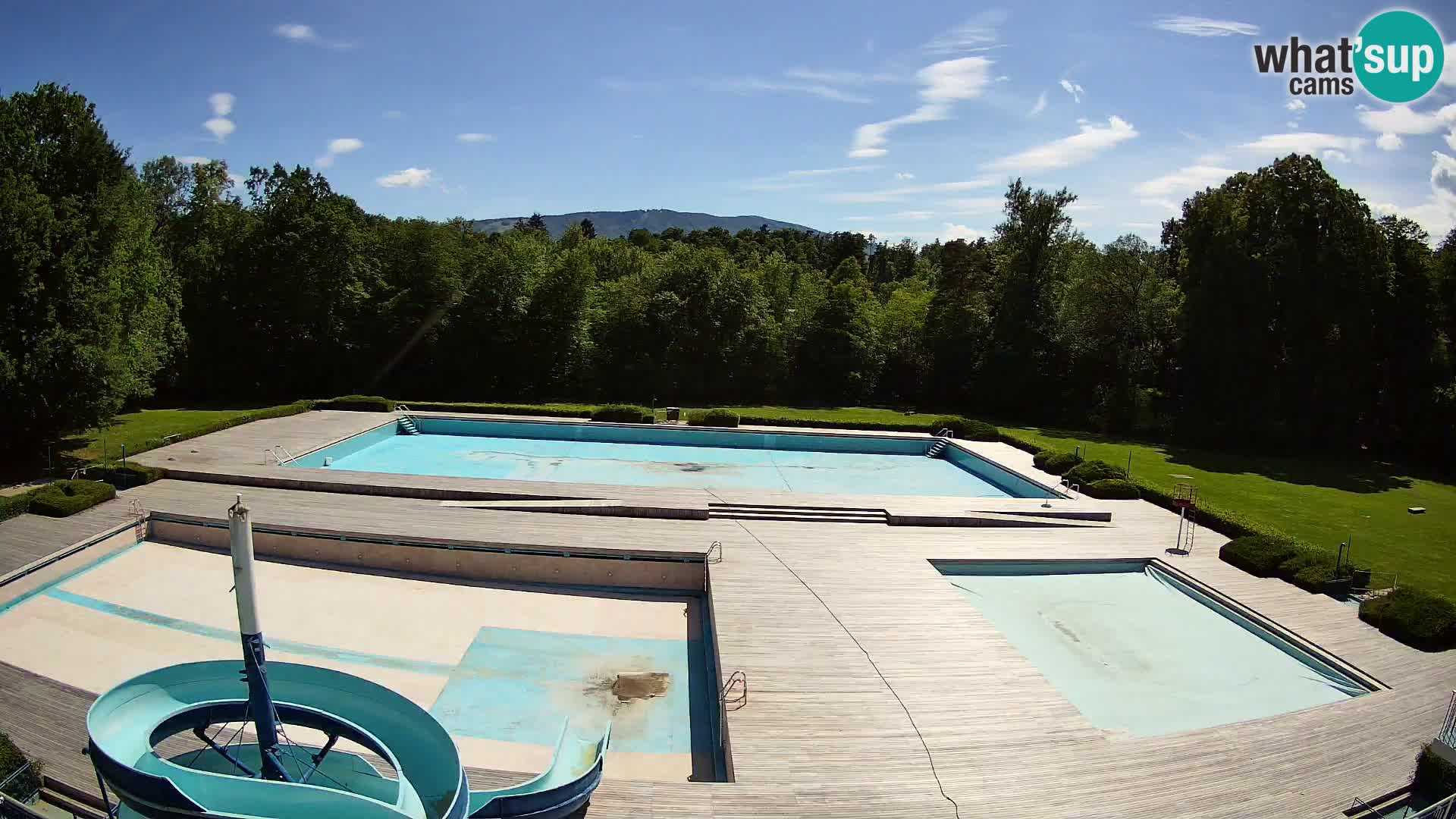 Webcam Kopališče Mariborski otok – Maribor Island Swimming Pool