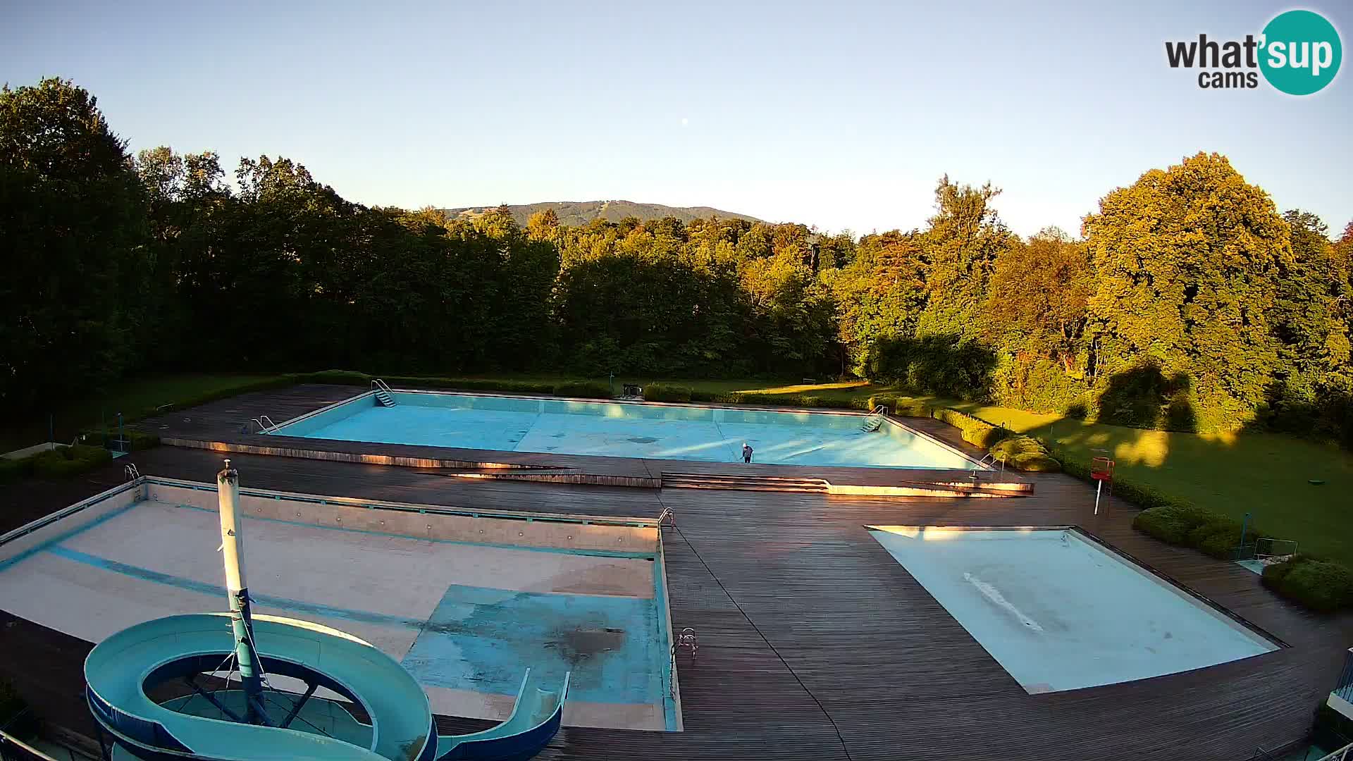 Webcam Kopališče Mariborski otok – Maribor Island Swimming Pool