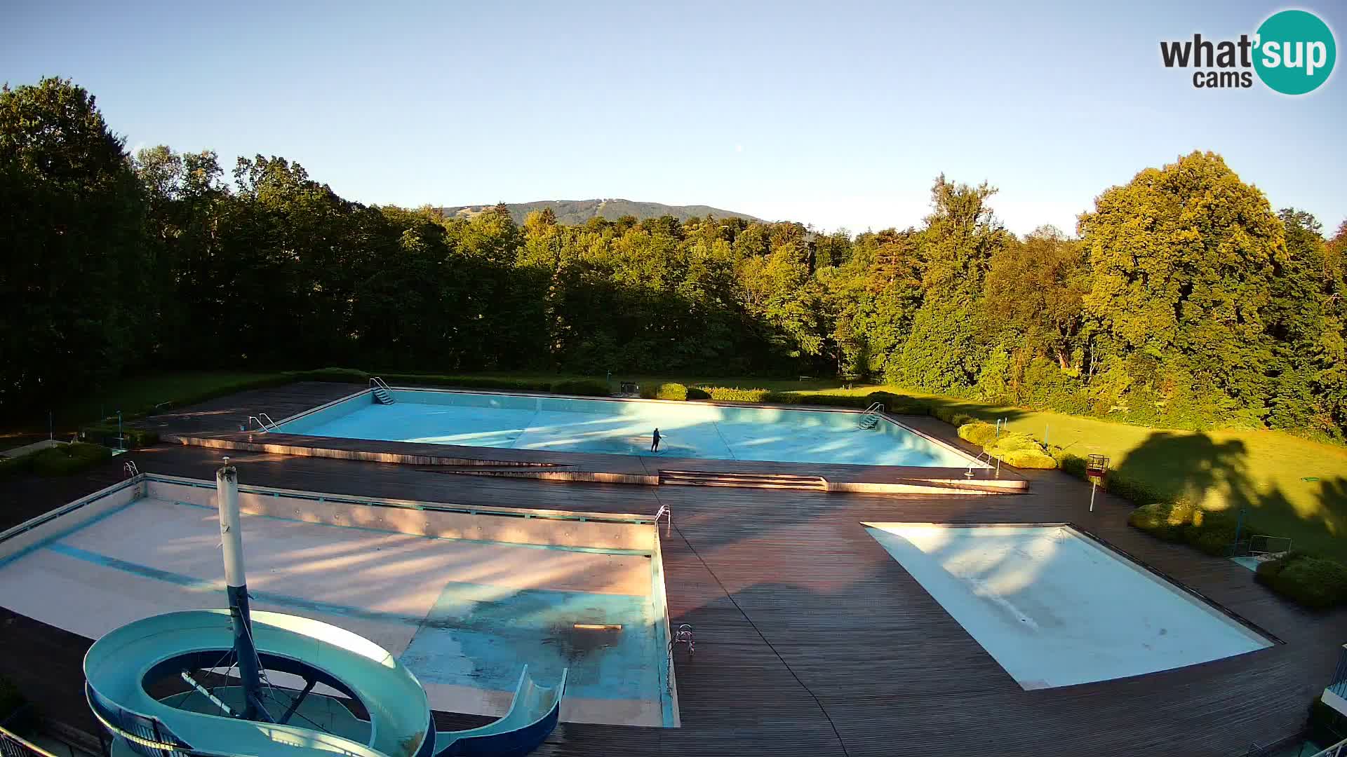 Webcam Kopališče Mariborski otok – Maribor Island Swimming Pool
