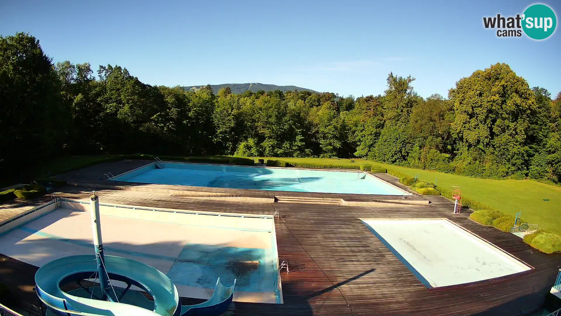 Webcam Kopališče Mariborski otok – Maribor Island Swimming Pool