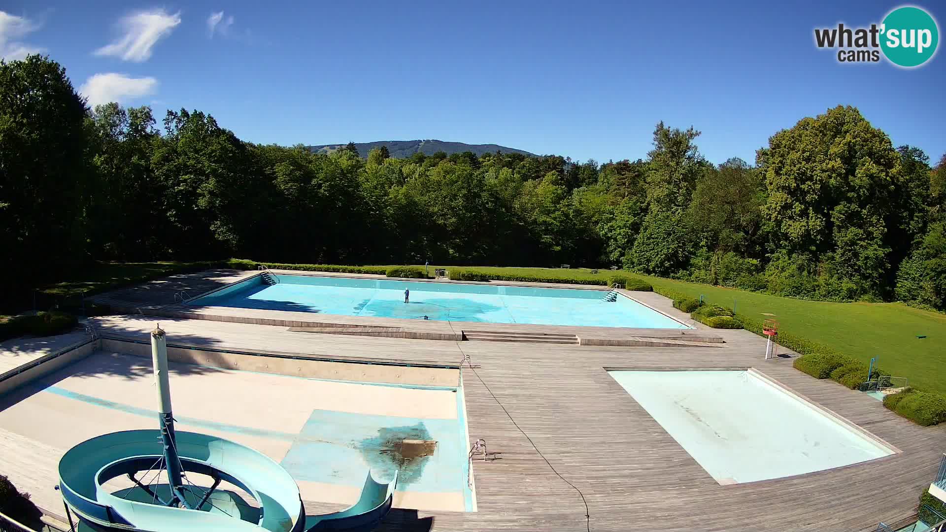 Webcam Kopališče Mariborski otok – Maribor Island Swimming Pool