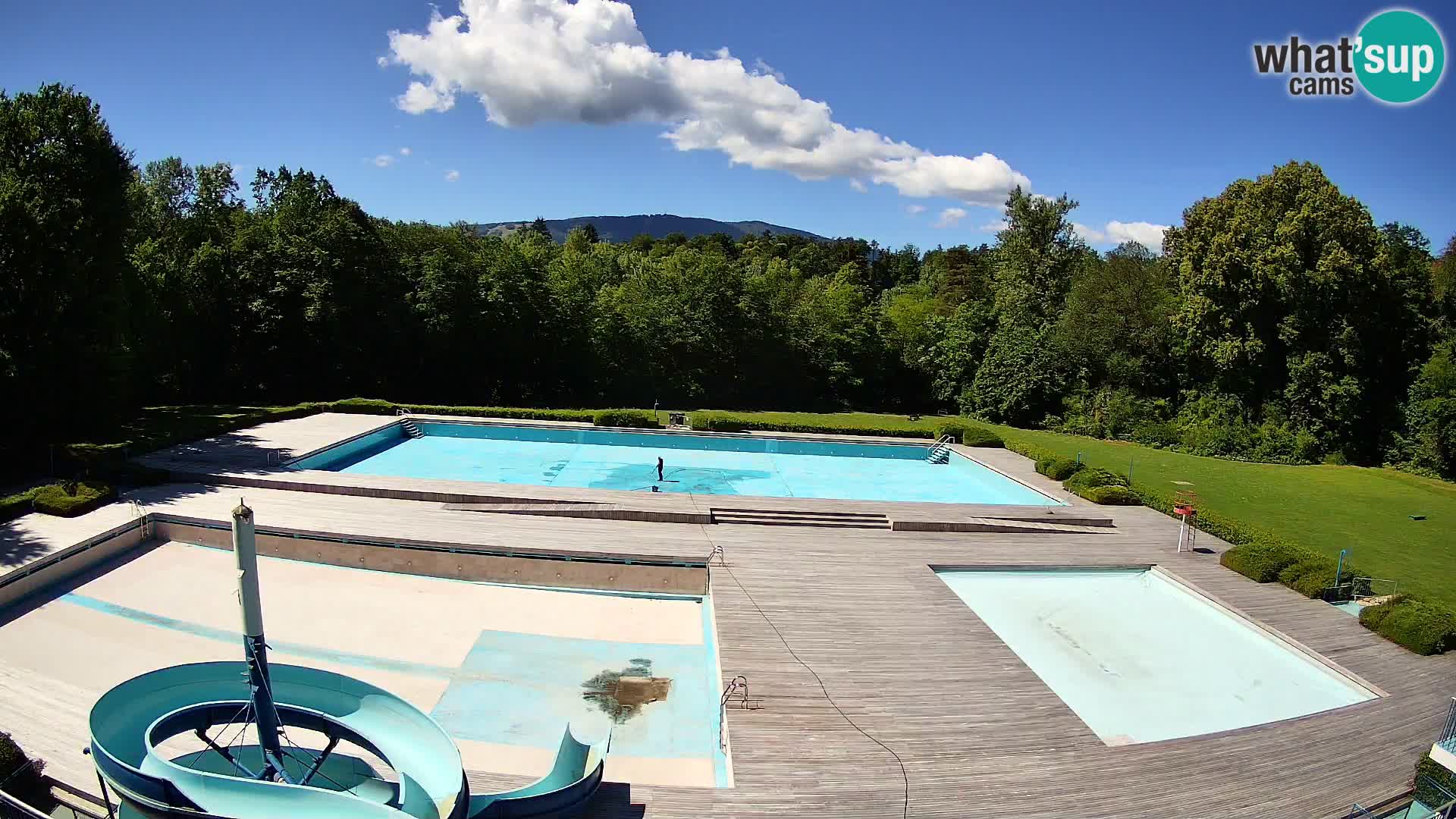 Webcam Kopališče Mariborski otok – Maribor Island Swimming Pool