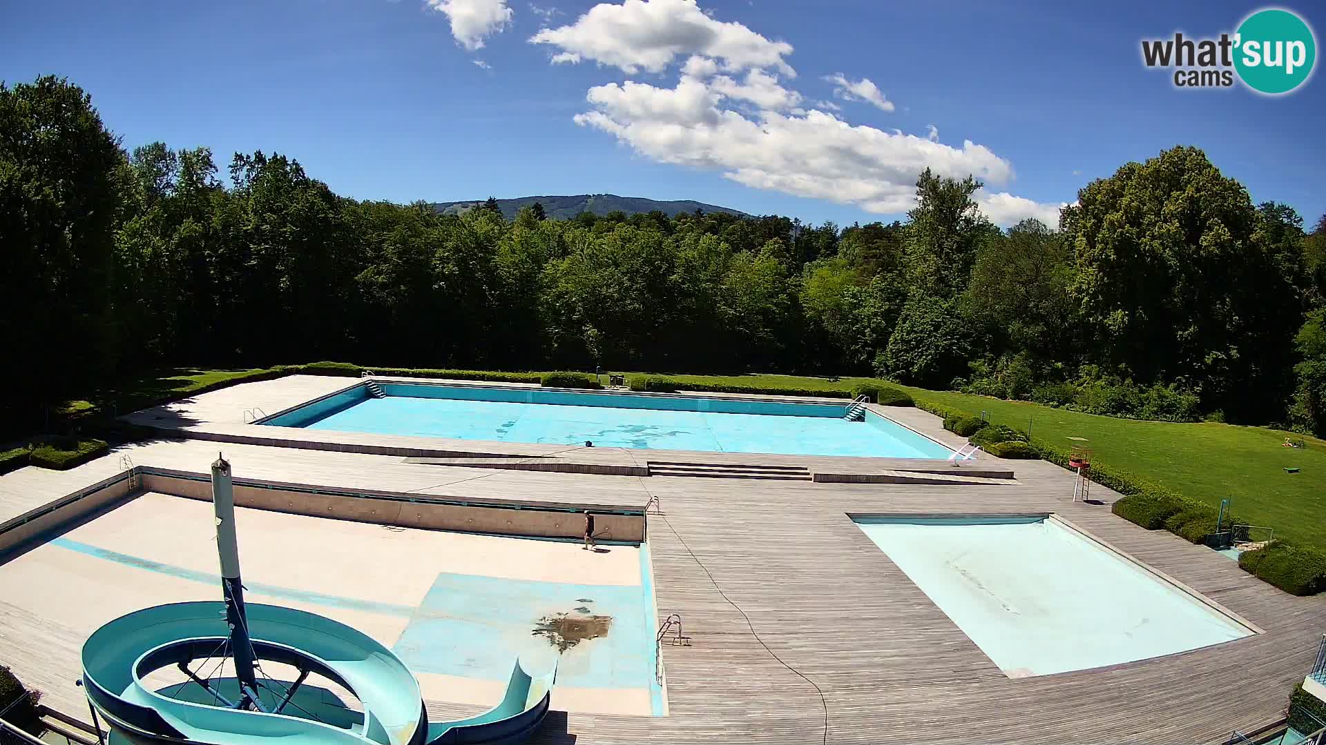 Webcam Kopališče Mariborski otok – Maribor Island Swimming Pool