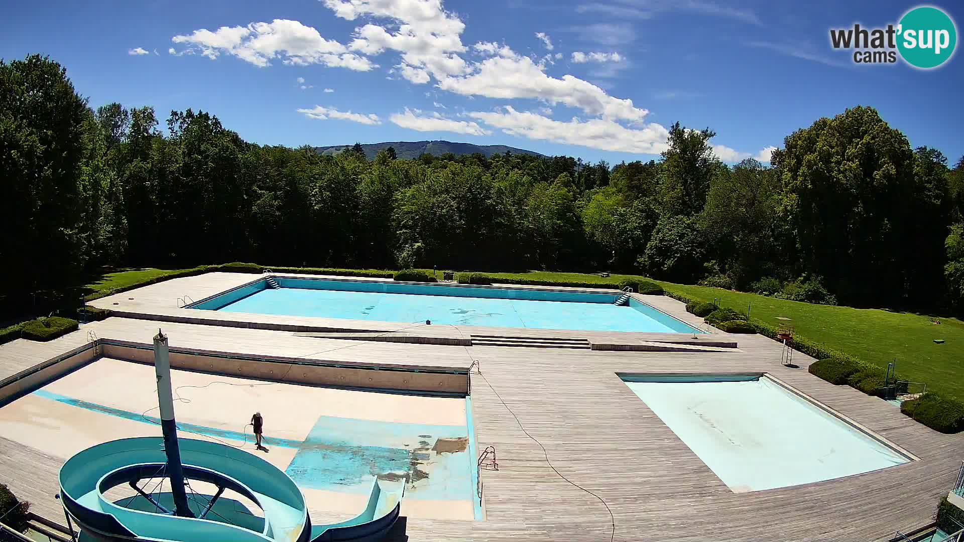Webcam Kopališče Mariborski otok – Maribor Island Swimming Pool