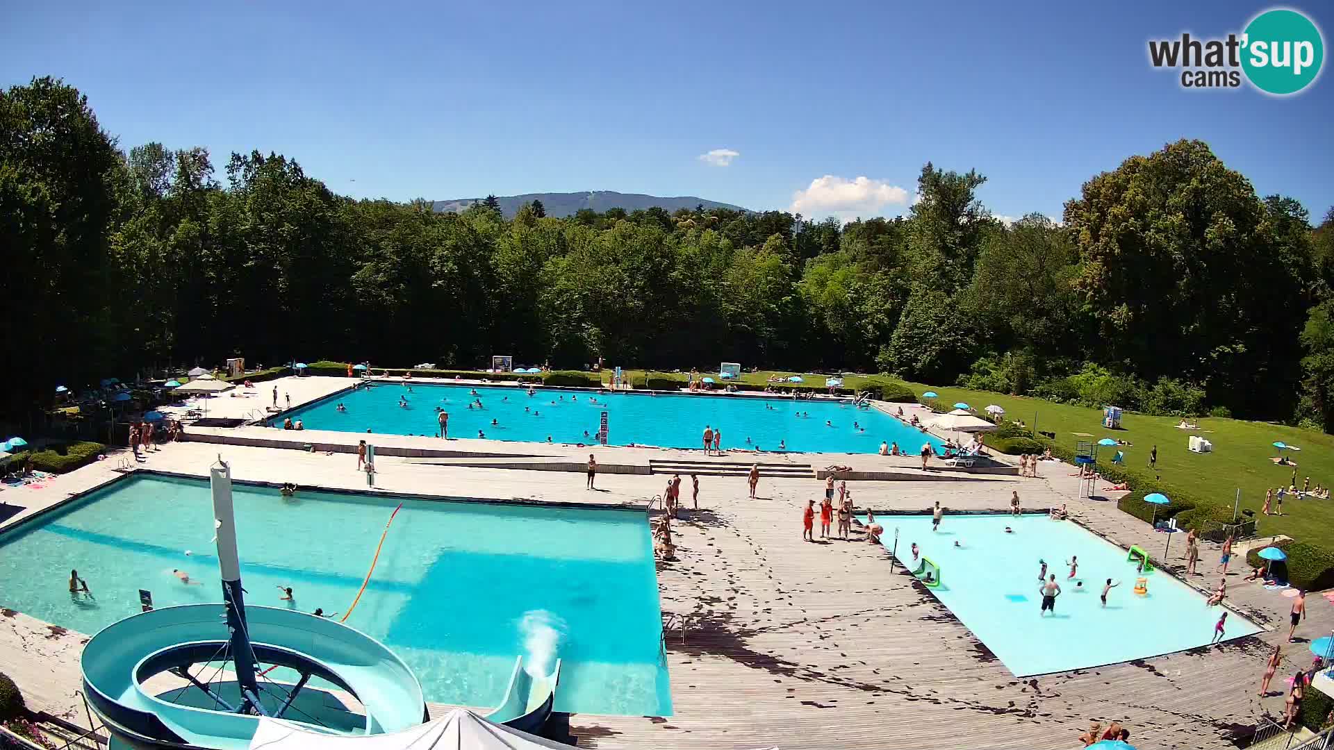 Webcam Kopališče Mariborski otok – Maribor Island Swimming Pool