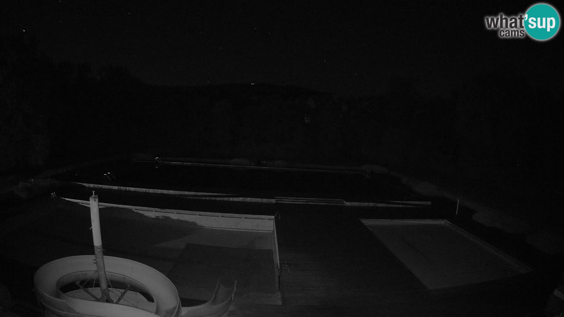 Webcam Schwimmbad der Insel Maribor