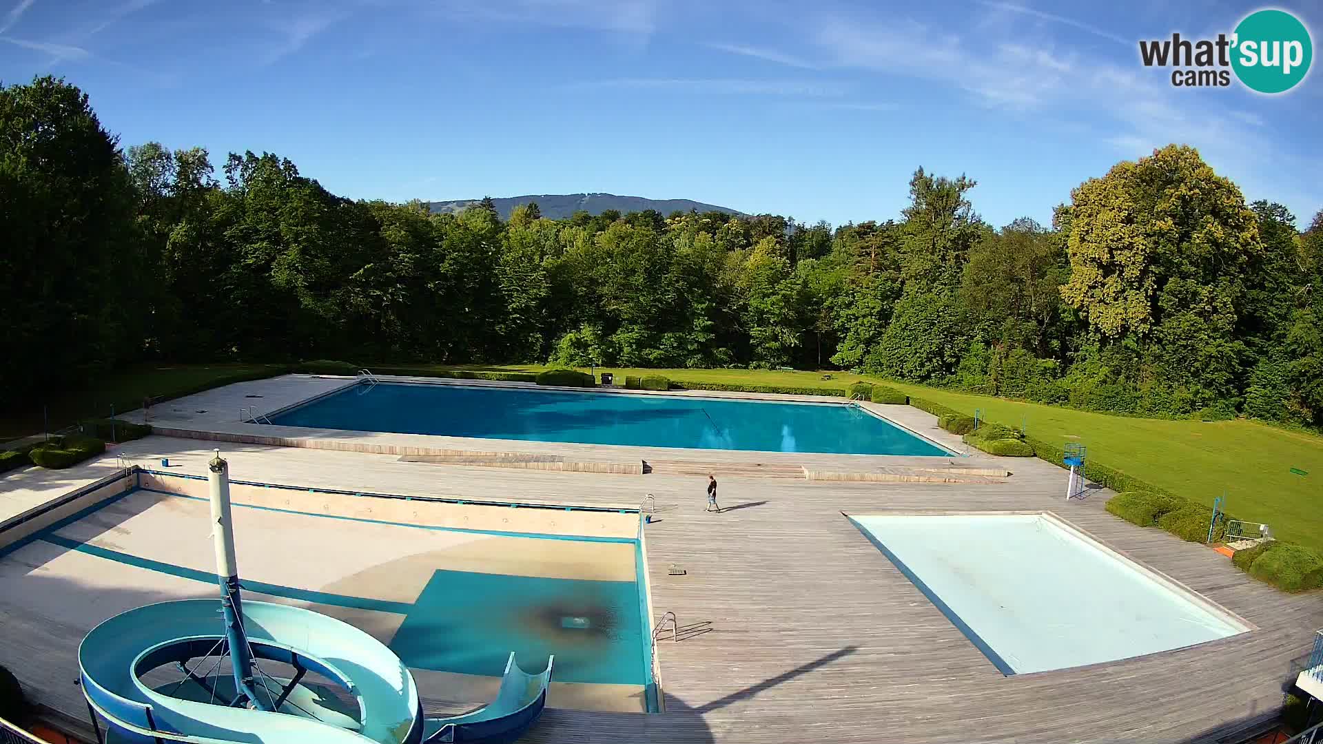 Webcam Kopališče Mariborski otok – Maribor Island Swimming Pool