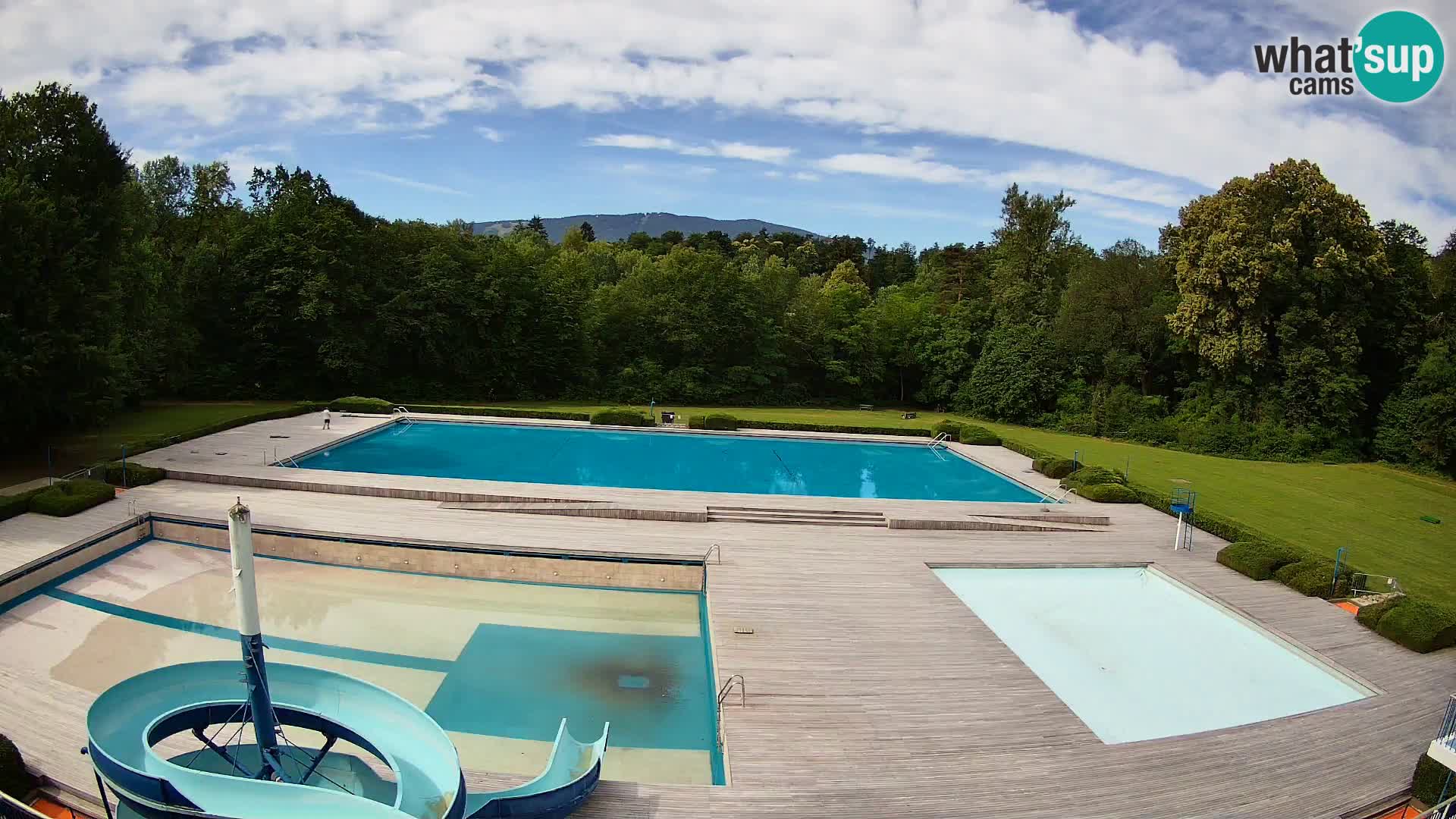 Webcam Kopališče Mariborski otok – Maribor Island Swimming Pool