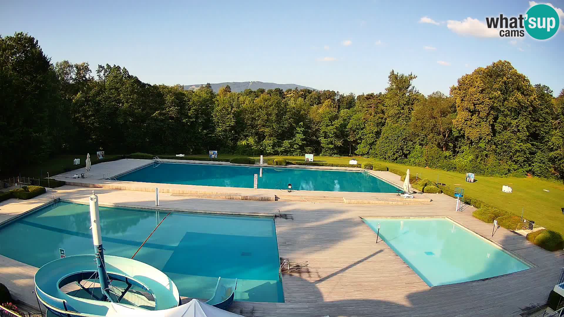 Webcam Kopališče Mariborski otok – Maribor Island Swimming Pool