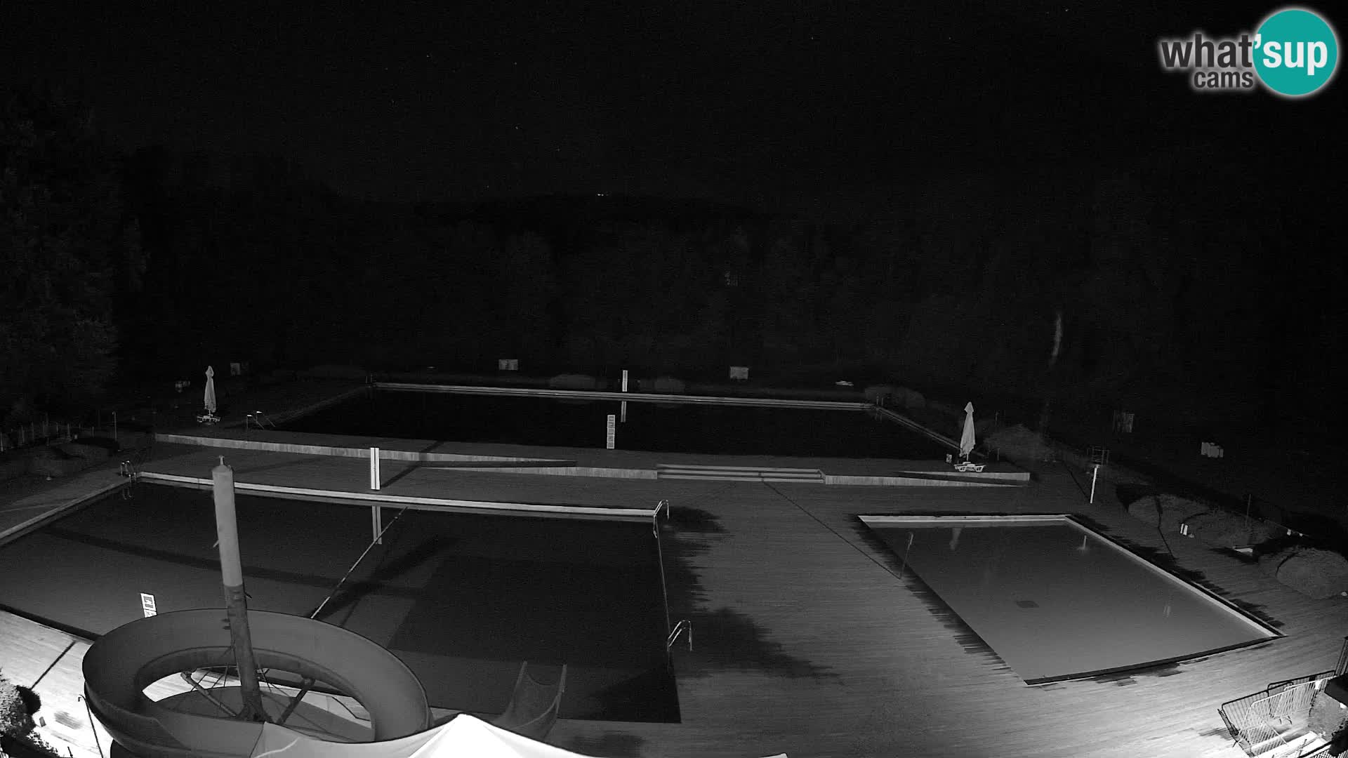 Webcam Schwimmbad der Insel Maribor