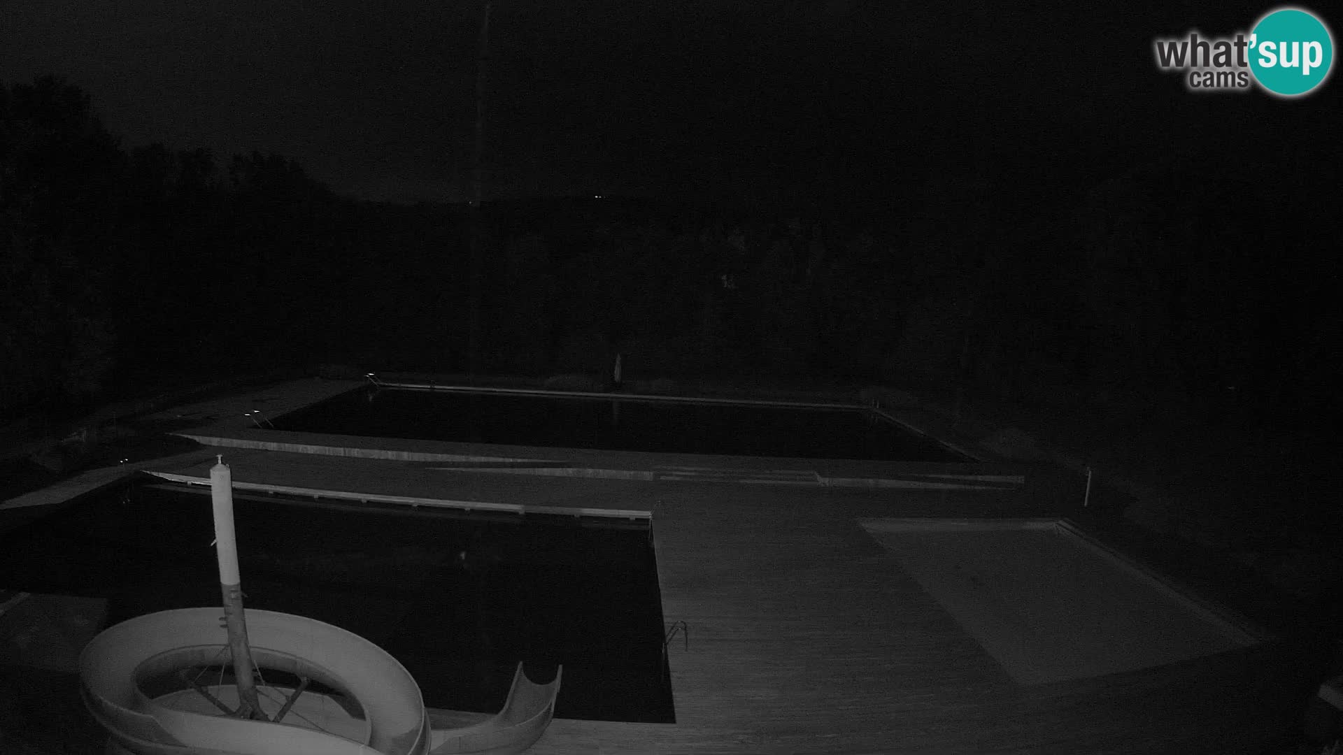 Webcam Schwimmbad der Insel Maribor