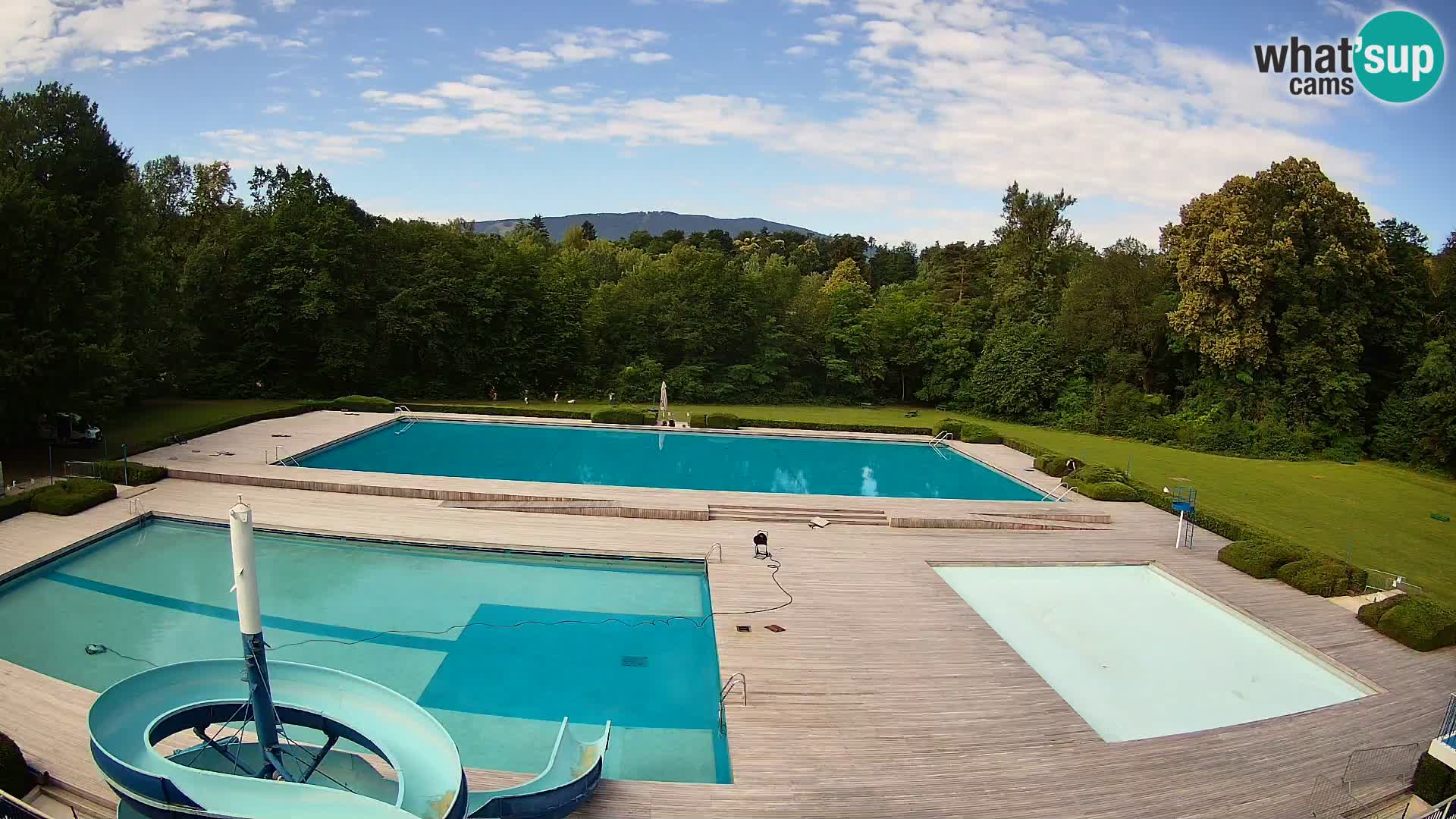 Webcam Kopališče Mariborski otok – Maribor Island Swimming Pool