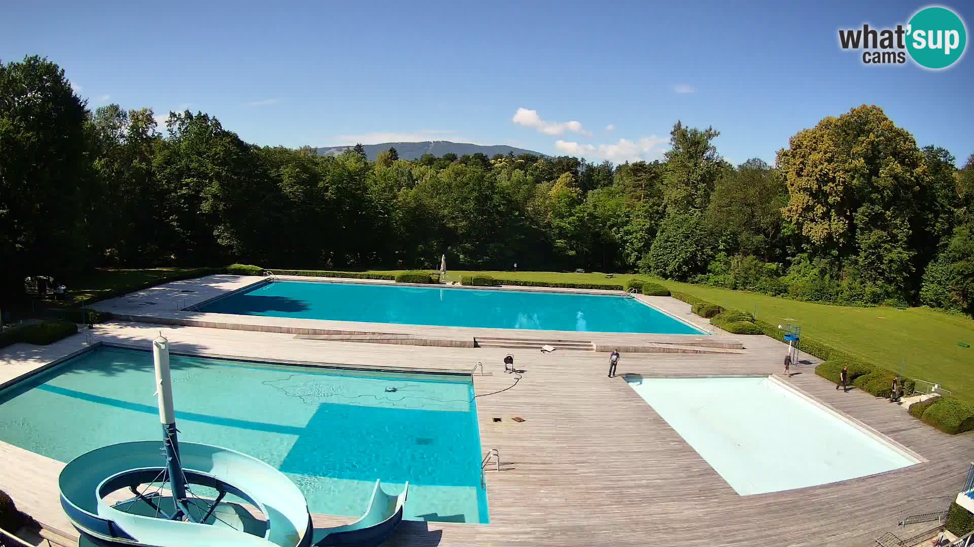 Webcam Kopališče Mariborski otok – Maribor Island Swimming Pool