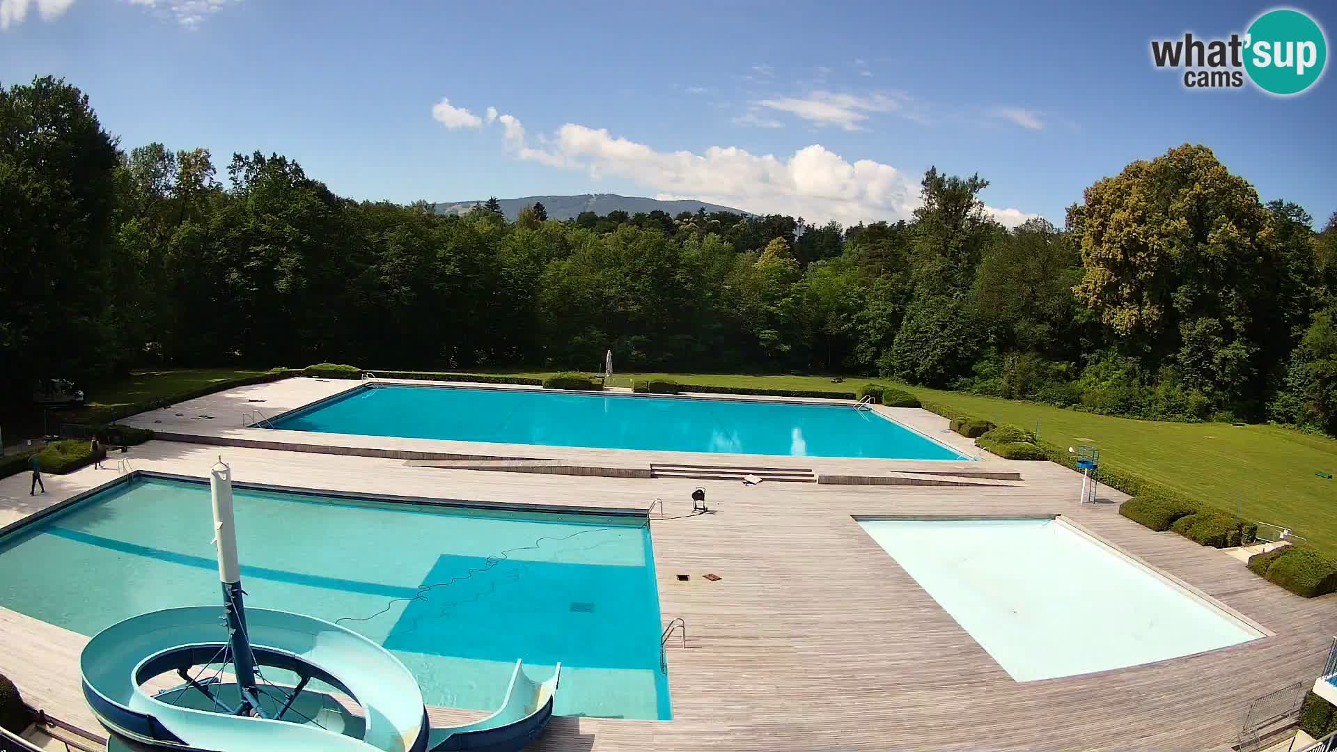 Webcam Kopališče Mariborski otok – Maribor Island Swimming Pool