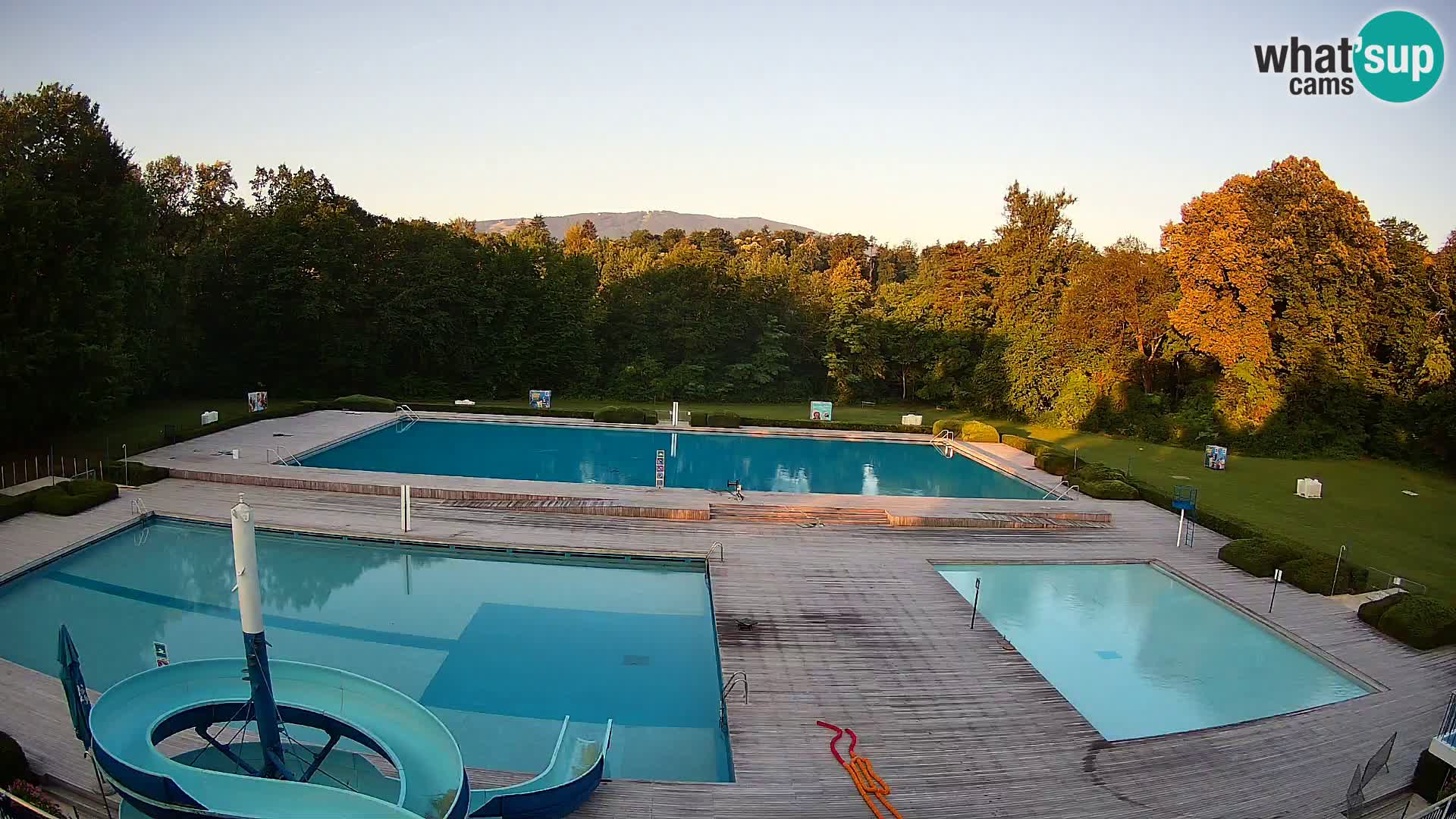 Webcam Kopališče Mariborski otok – Maribor Island Swimming Pool