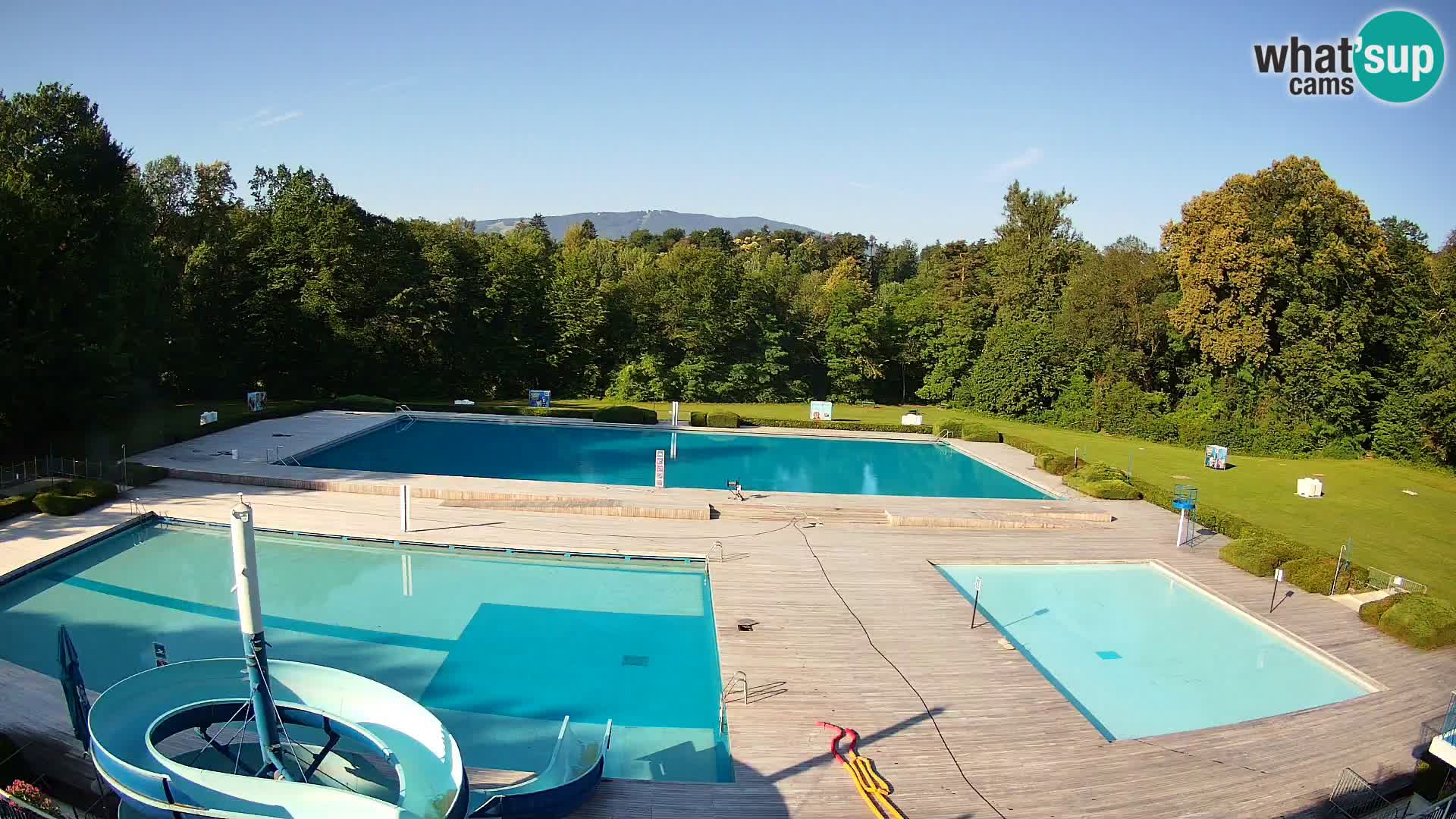 Webcam Kopališče Mariborski otok – Maribor Island Swimming Pool