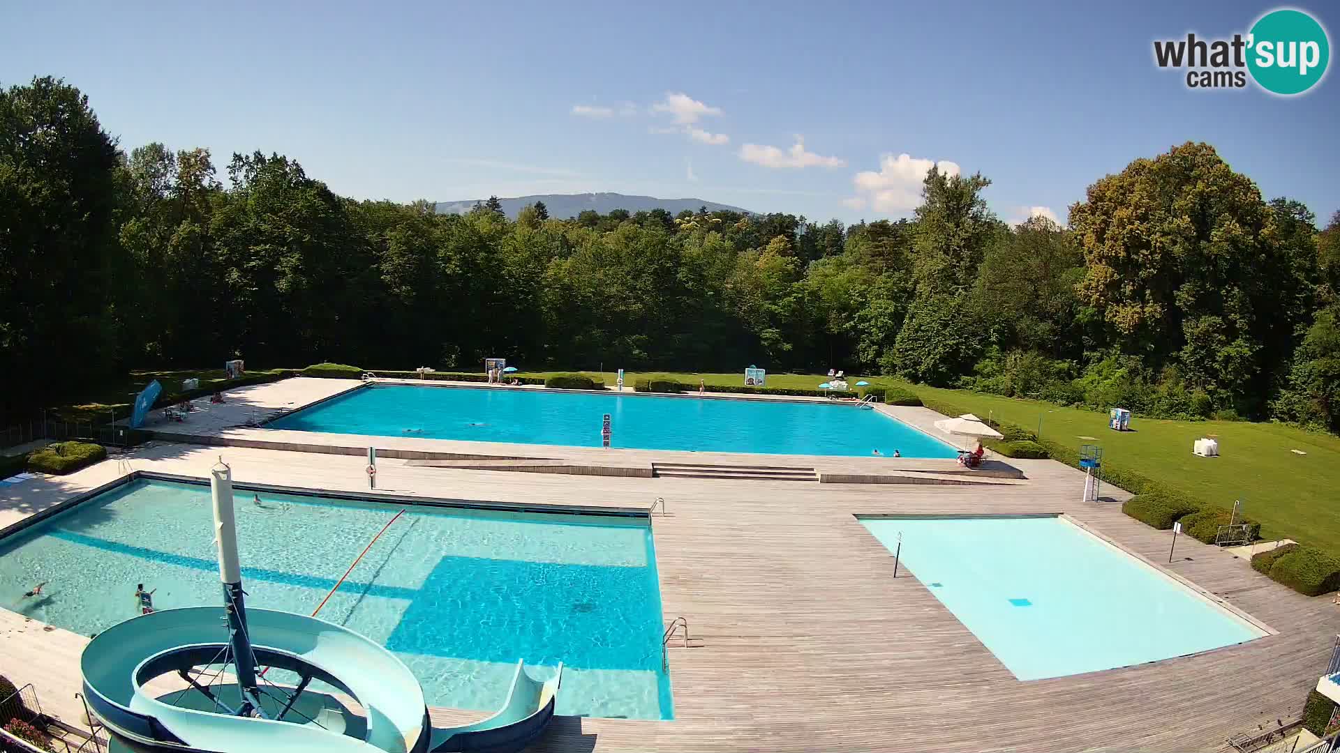 Webcam Kopališče Mariborski otok – Maribor Island Swimming Pool