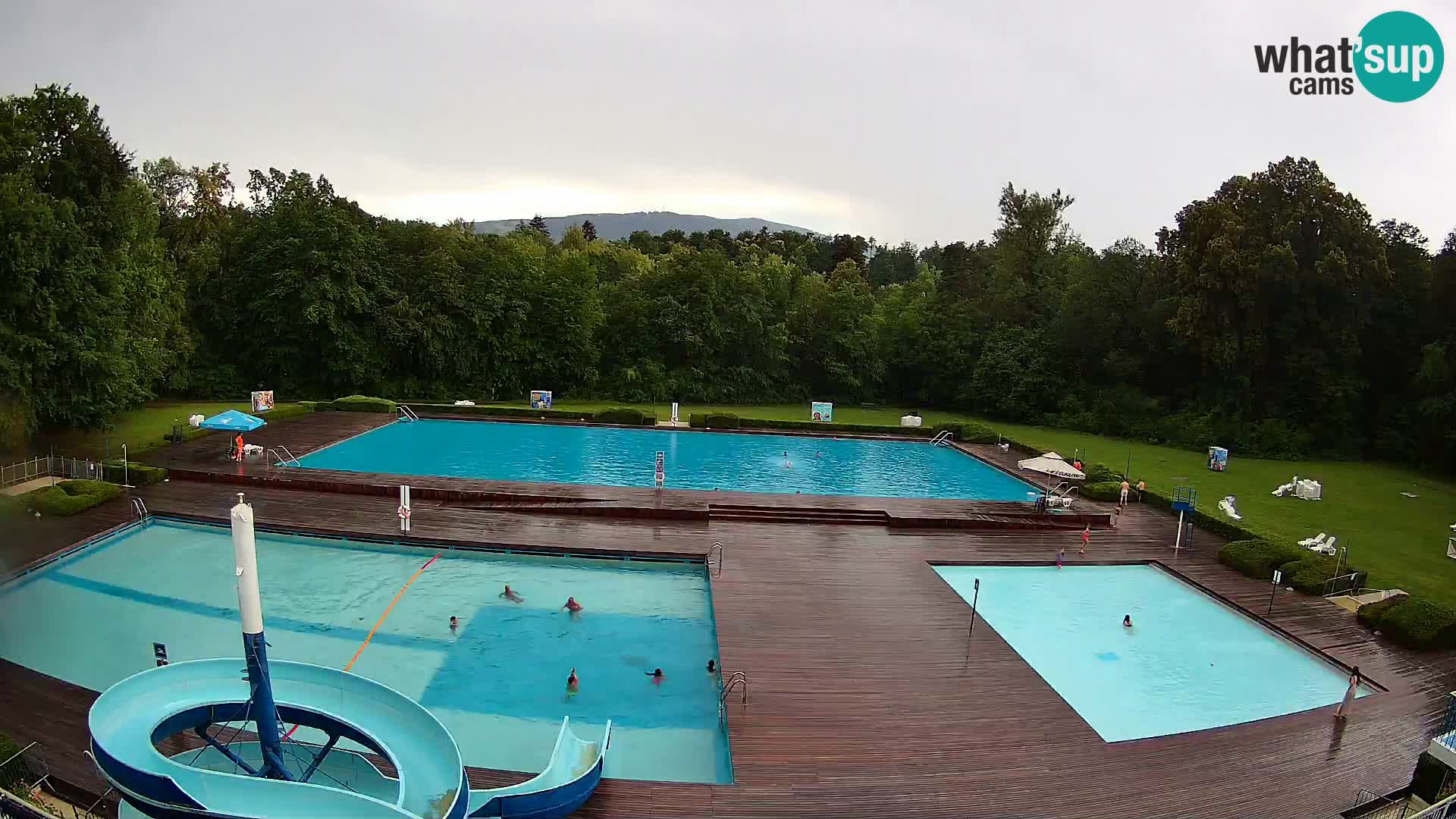 Spletna kamera Kopališče Mariborski otok