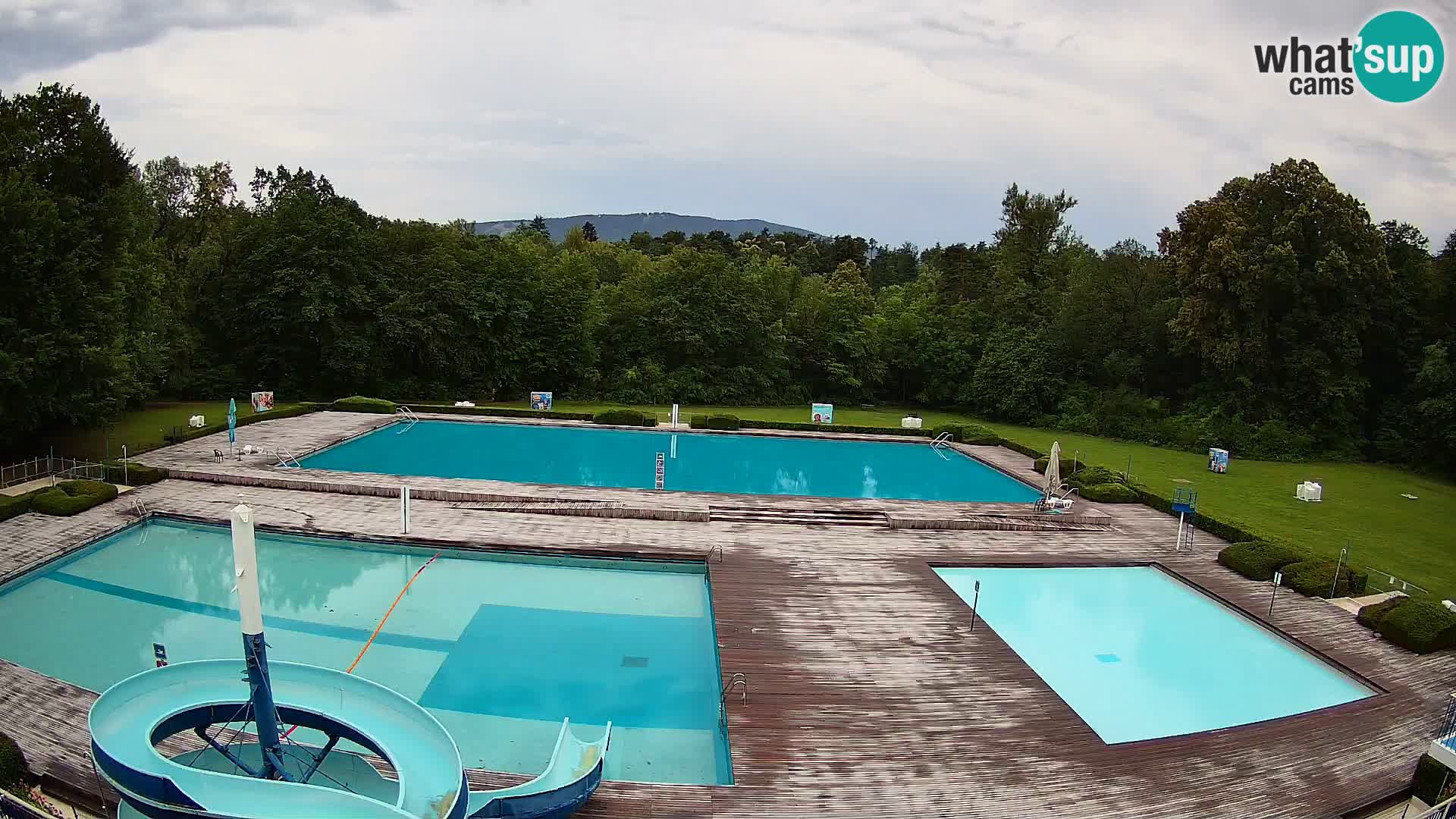 Spletna kamera Kopališče Mariborski otok