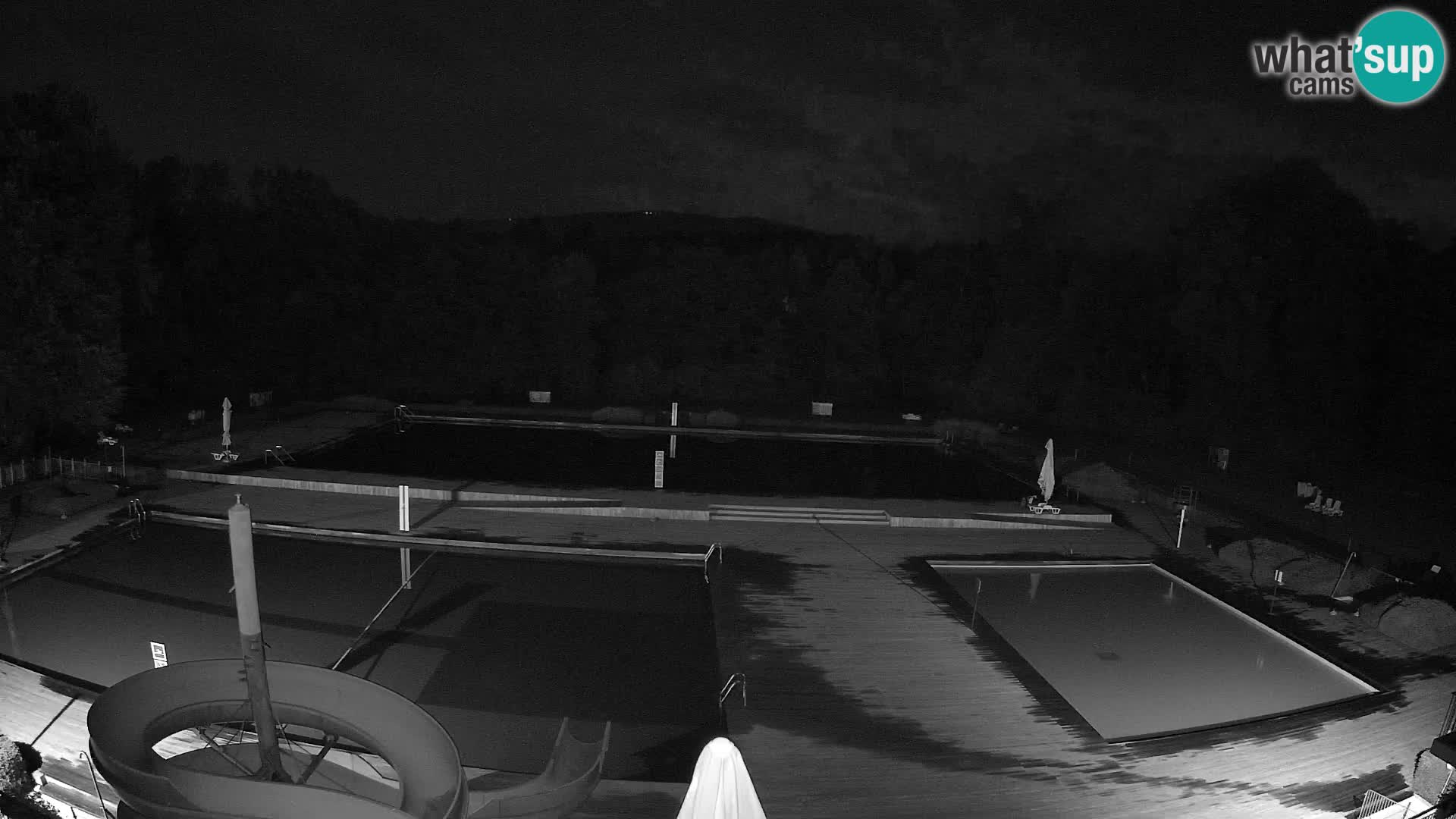 Webcam Schwimmbad der Insel Maribor