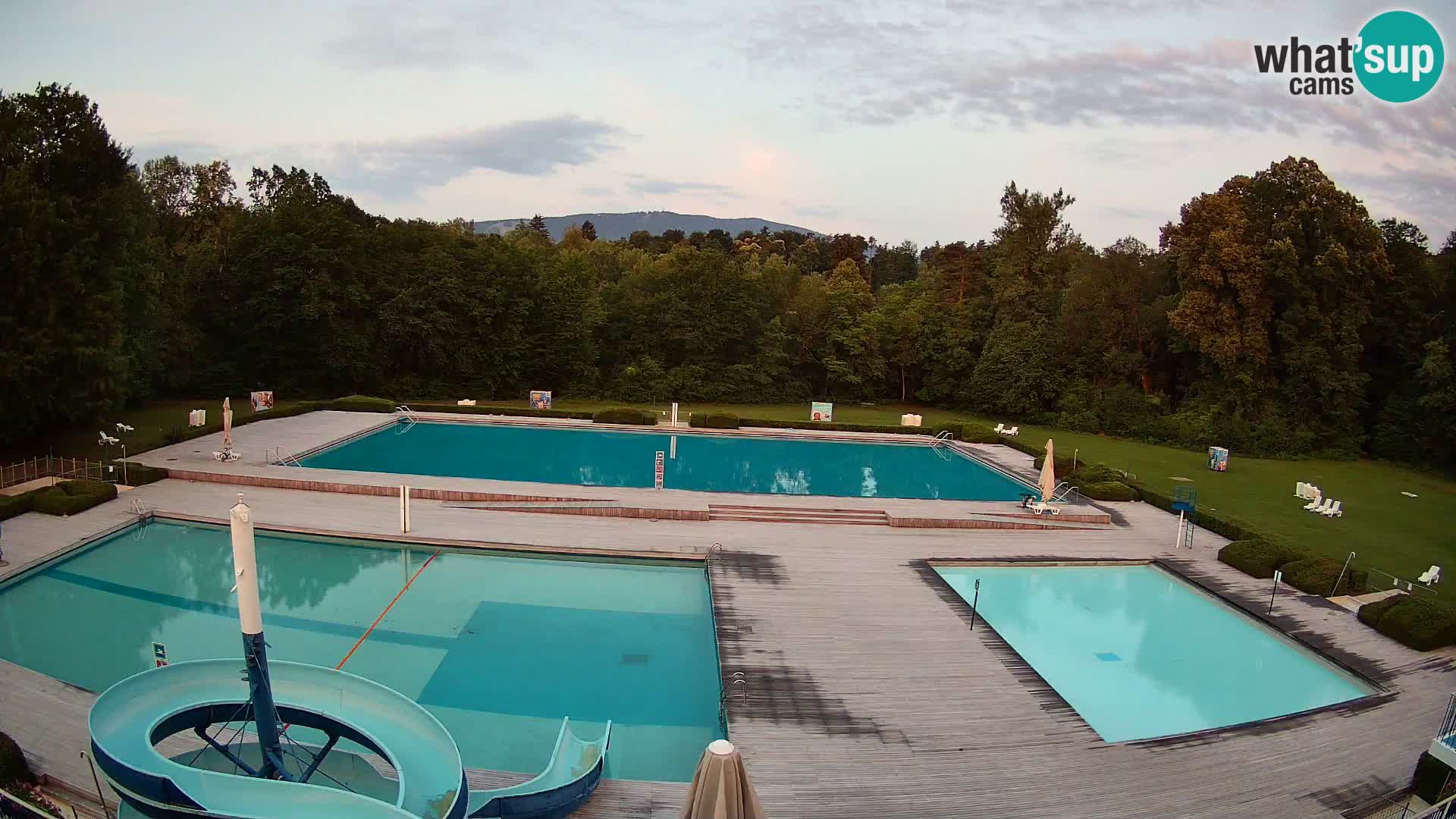 Webcam Kopališče Mariborski otok – Maribor Island Swimming Pool