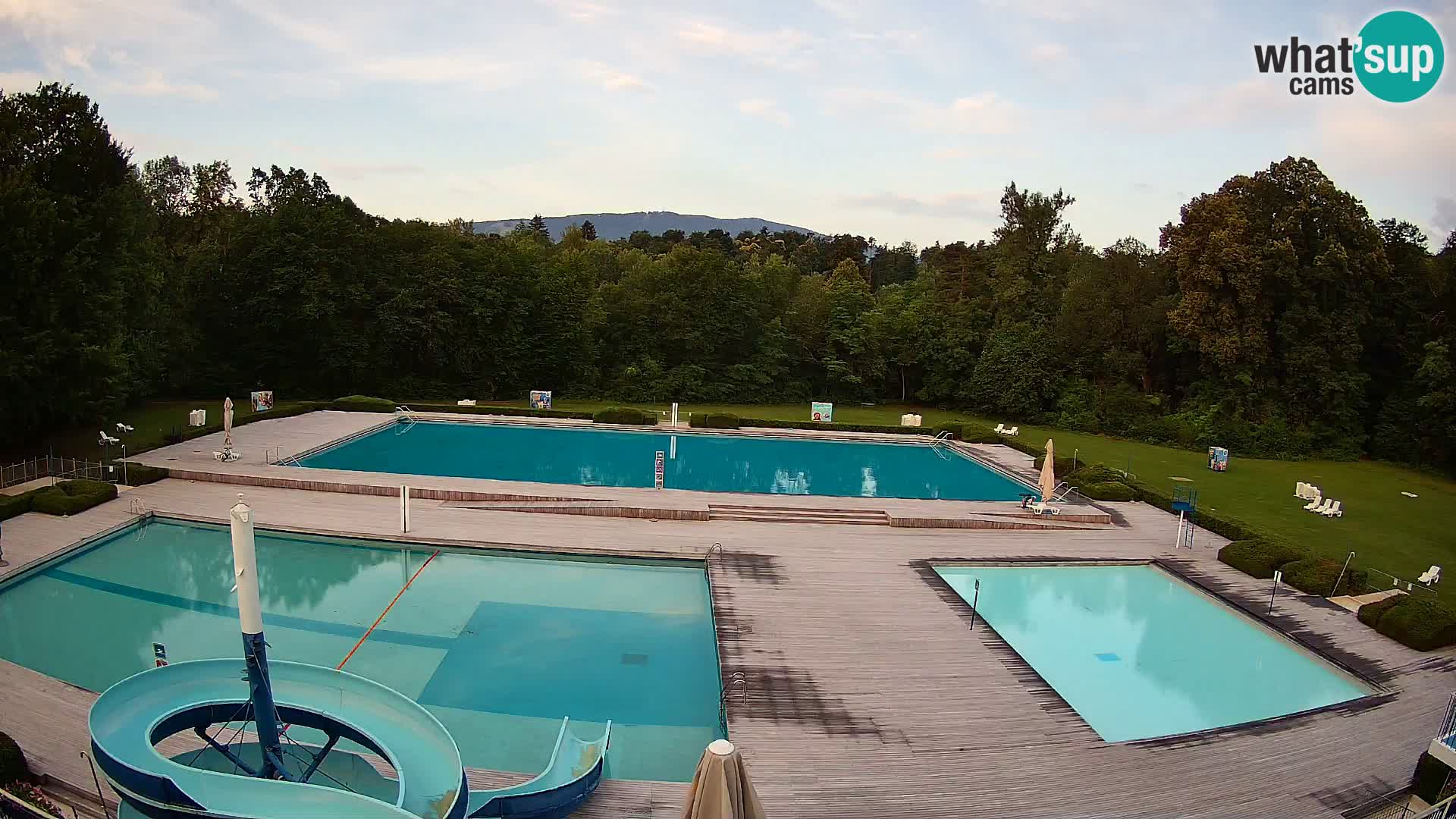 Webcam Kopališče Mariborski otok – Maribor Island Swimming Pool