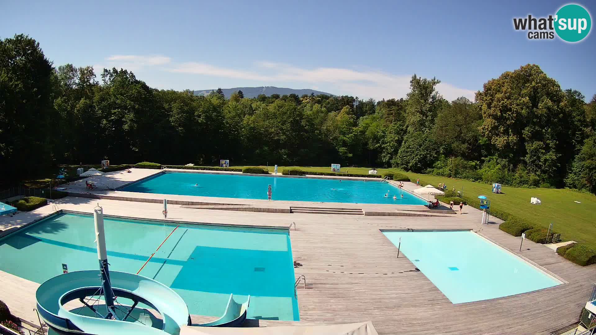 Webcam Kopališče Mariborski otok – Maribor Island Swimming Pool
