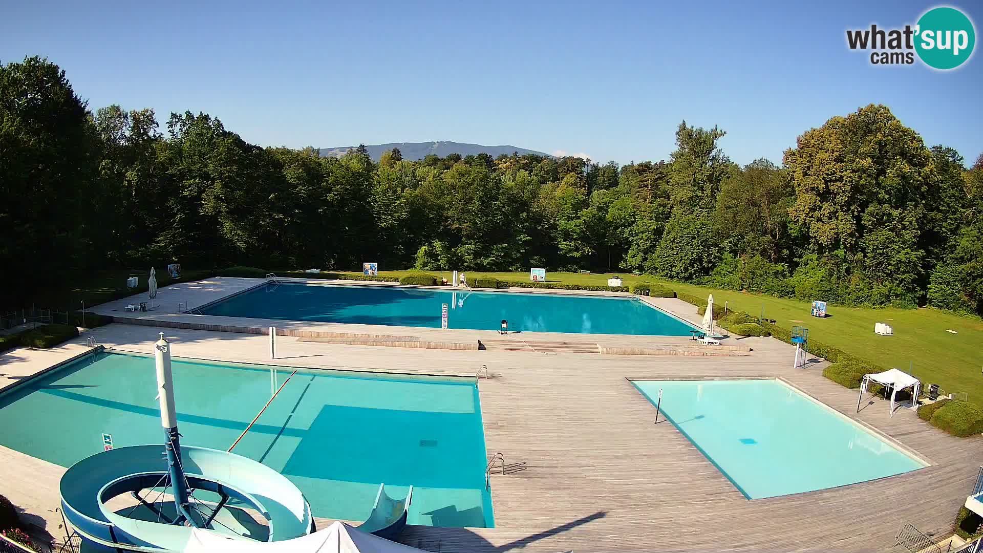 Webcam Kopališče Mariborski otok – Maribor Island Swimming Pool