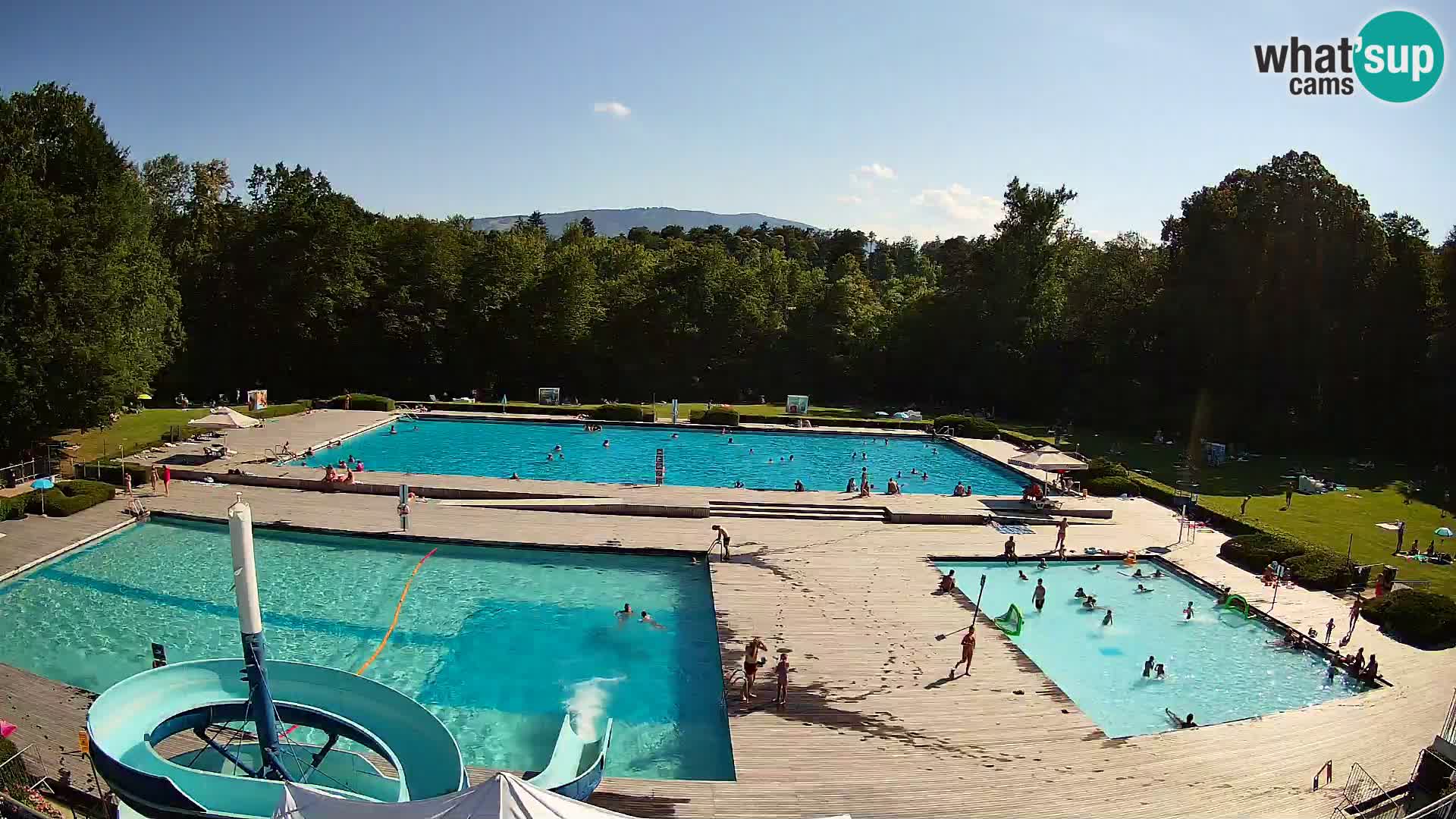 Webcam Kopališče Mariborski otok – Maribor Island Swimming Pool