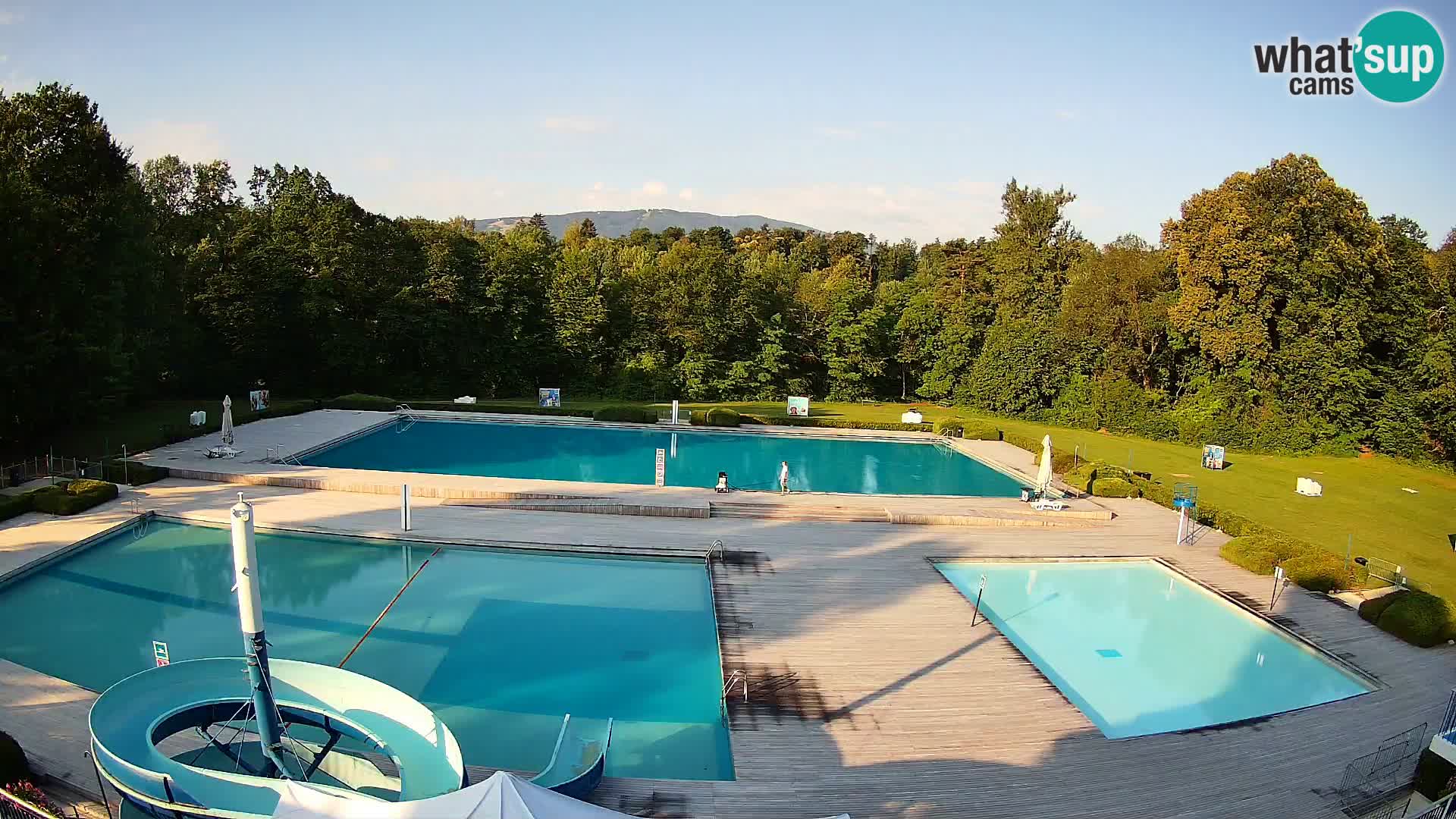 Spletna kamera Kopališče Mariborski otok