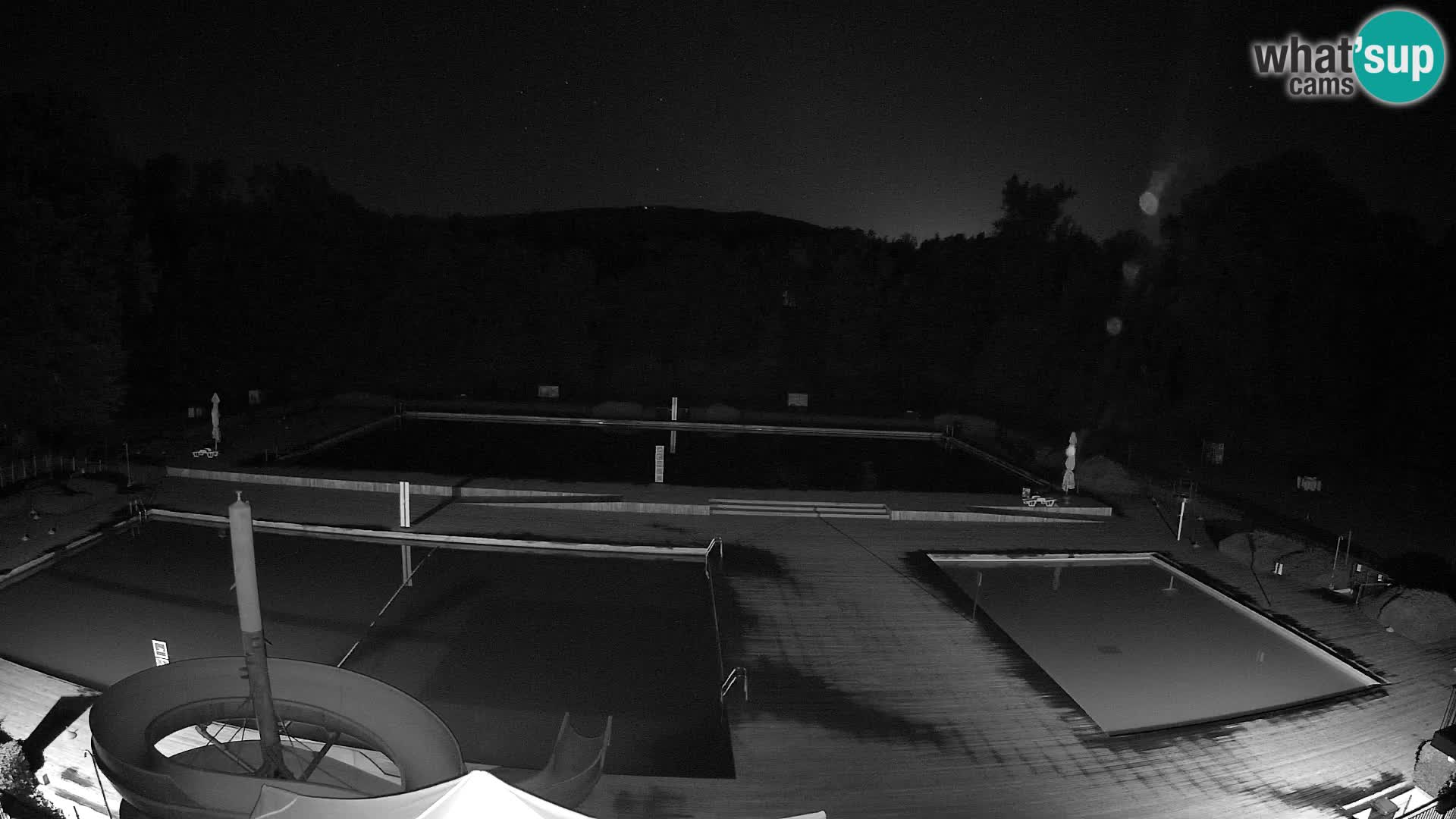 Webcam Schwimmbad der Insel Maribor