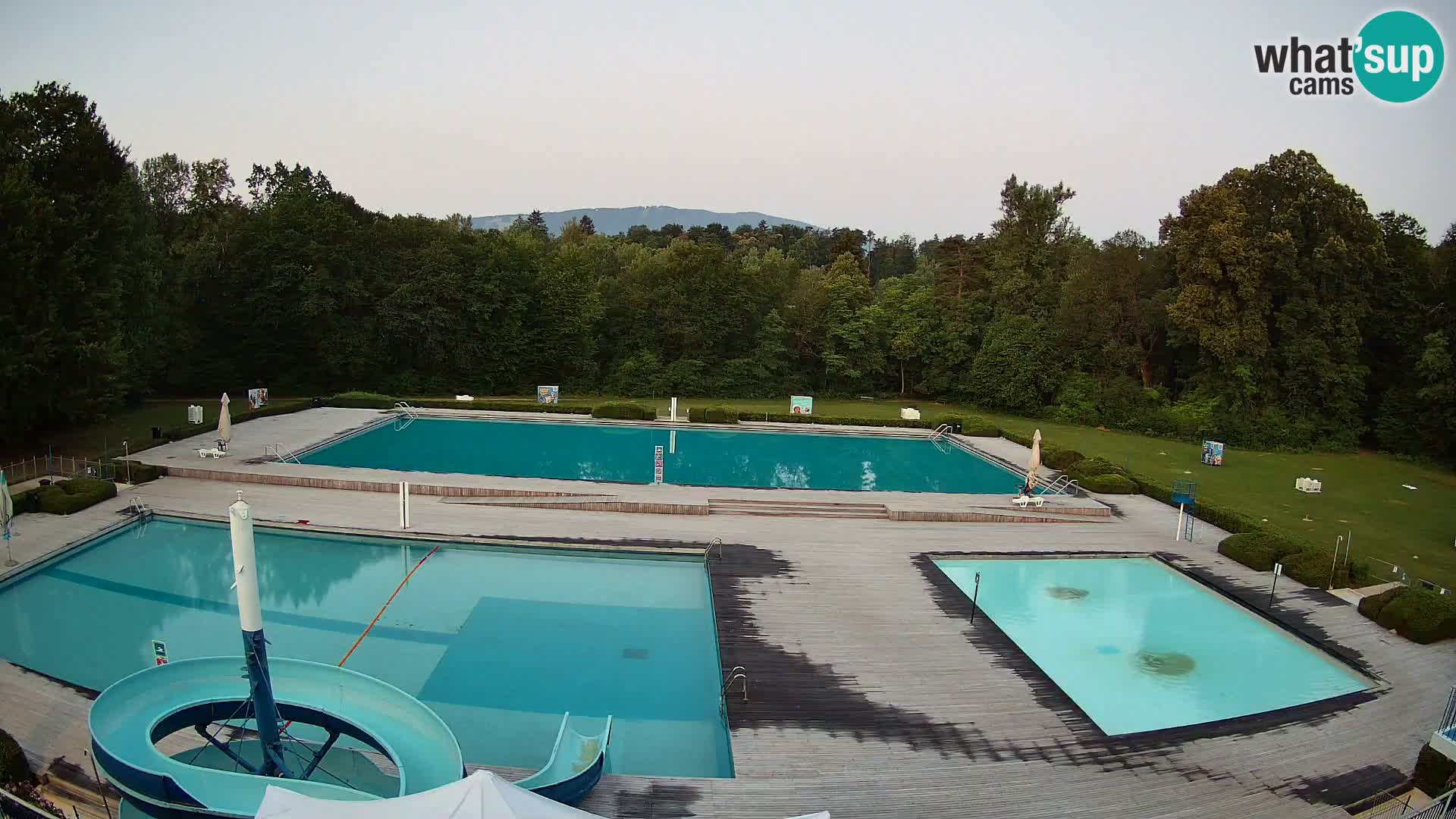 Webcam Kopališče Mariborski otok – Maribor Island Swimming Pool