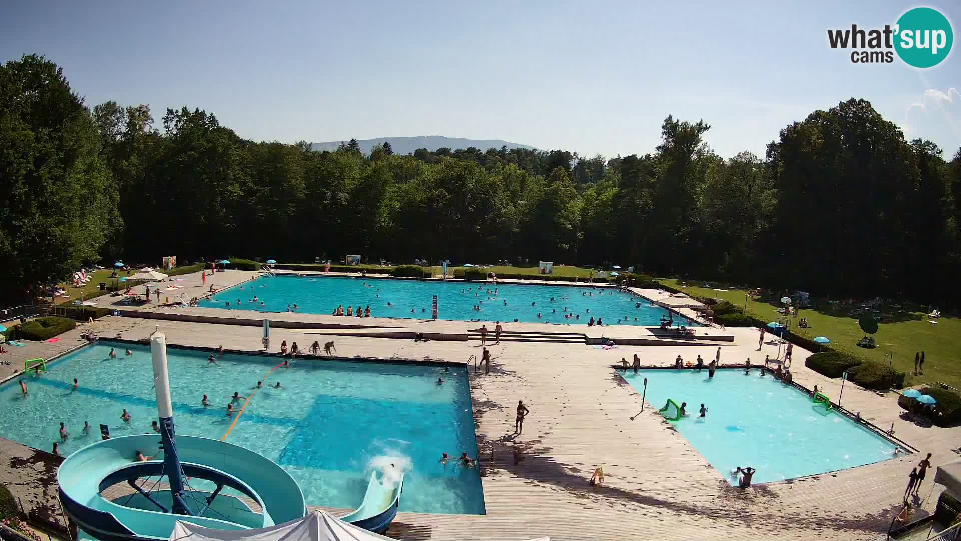 Webcam Kopališče Mariborski otok – Maribor Island Swimming Pool