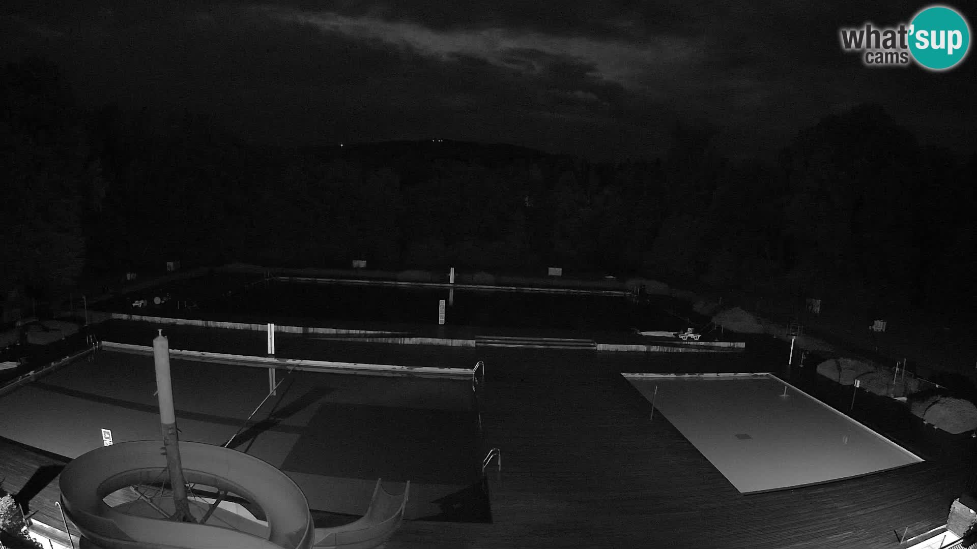 Webcam Schwimmbad der Insel Maribor