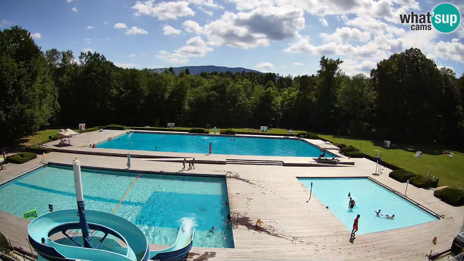 Webcam Kopališče Mariborski otok – Maribor Island Swimming Pool