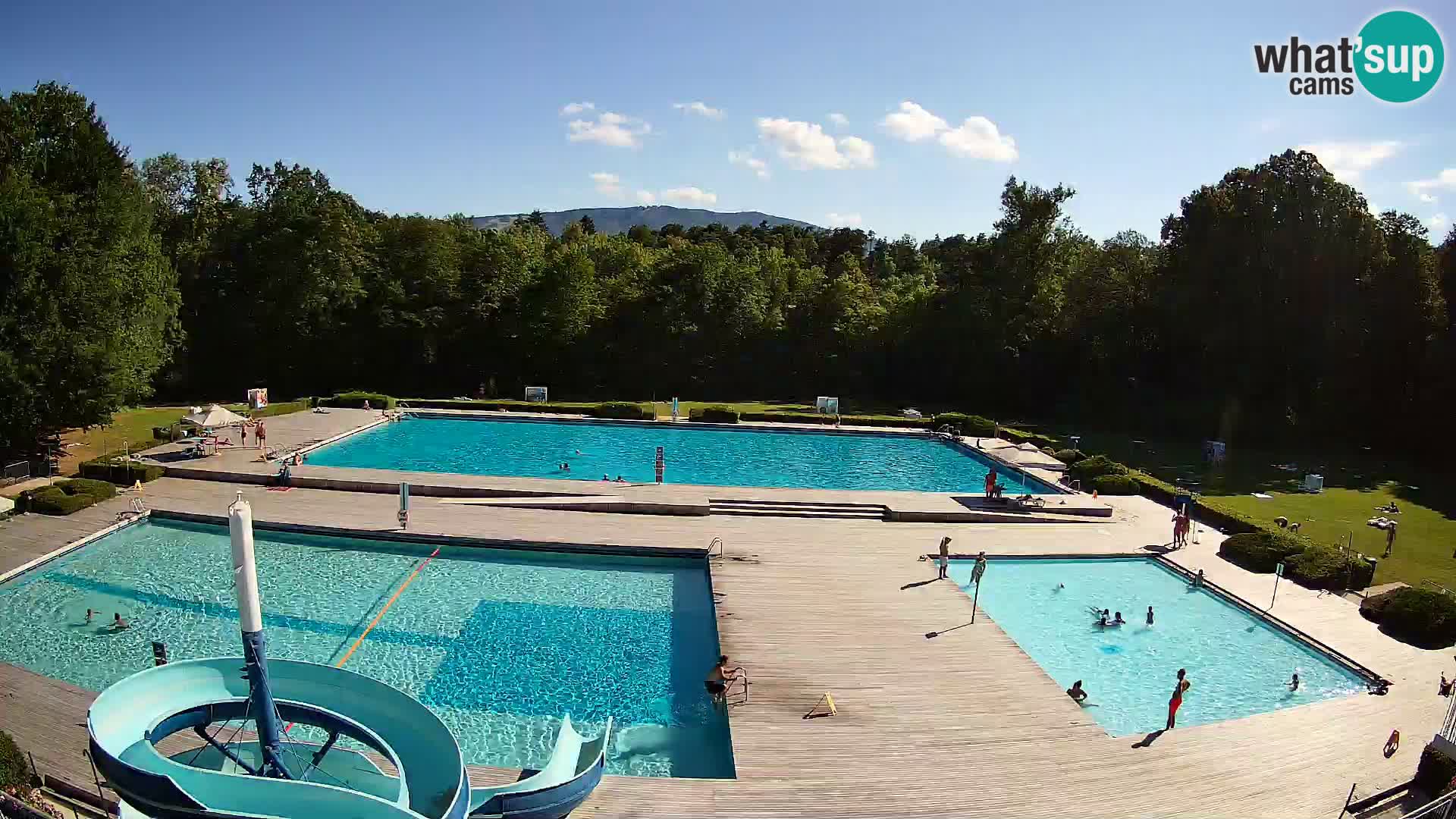 Webcam Kopališče Mariborski otok – Maribor Island Swimming Pool