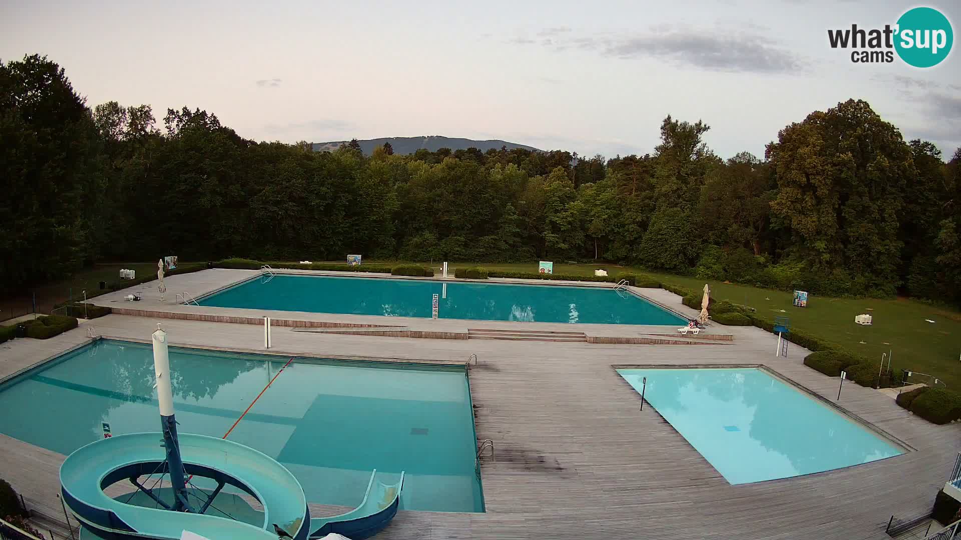 Webcam Kopališče Mariborski otok – Maribor Island Swimming Pool
