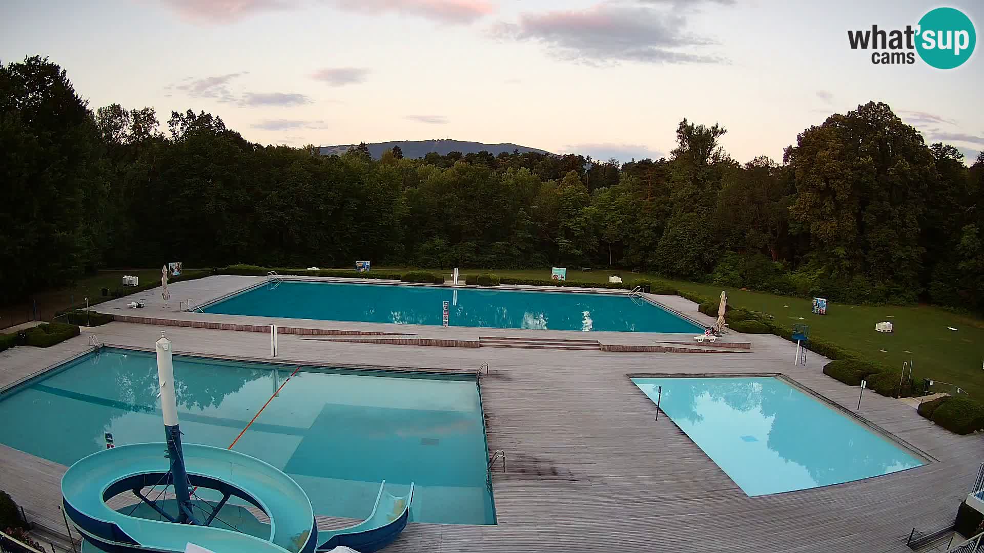 Webcam Kopališče Mariborski otok – Maribor Island Swimming Pool