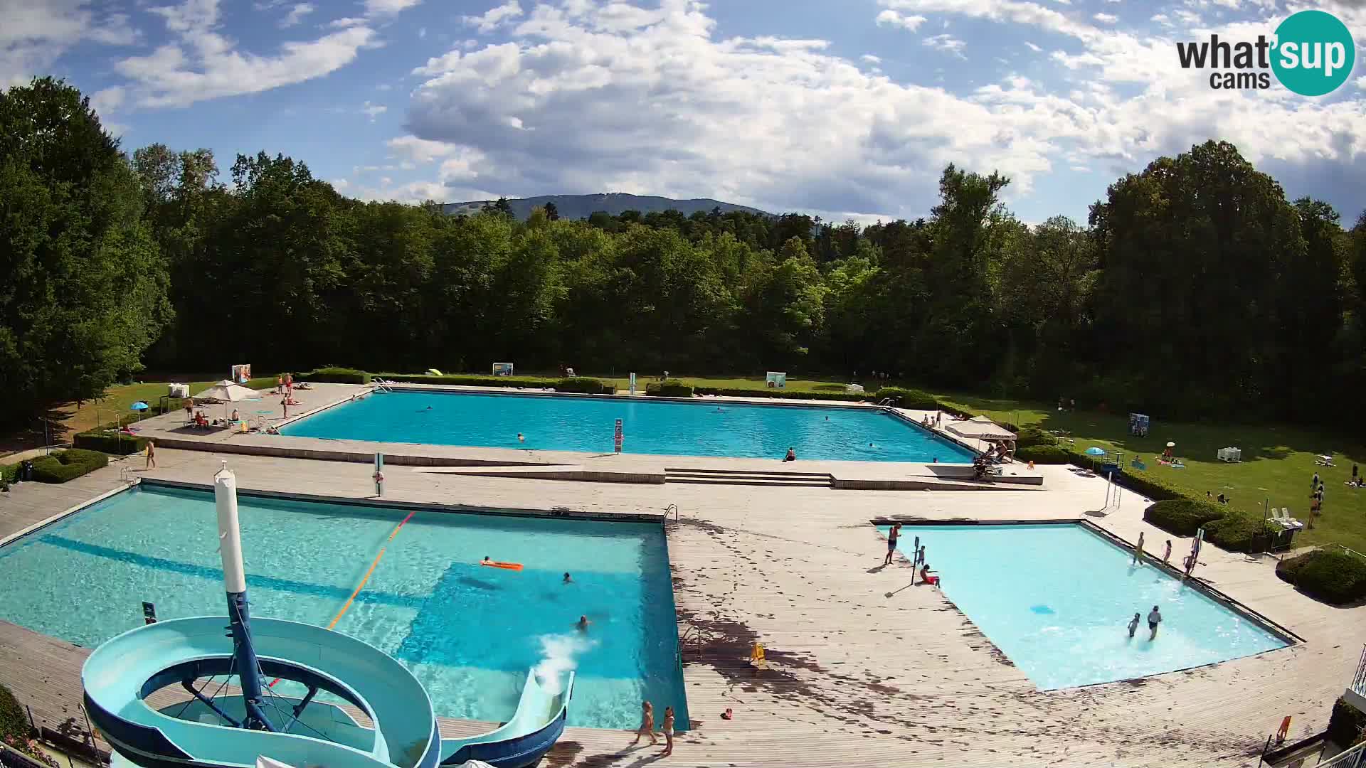 Webcam Kopališče Mariborski otok – Maribor Island Swimming Pool