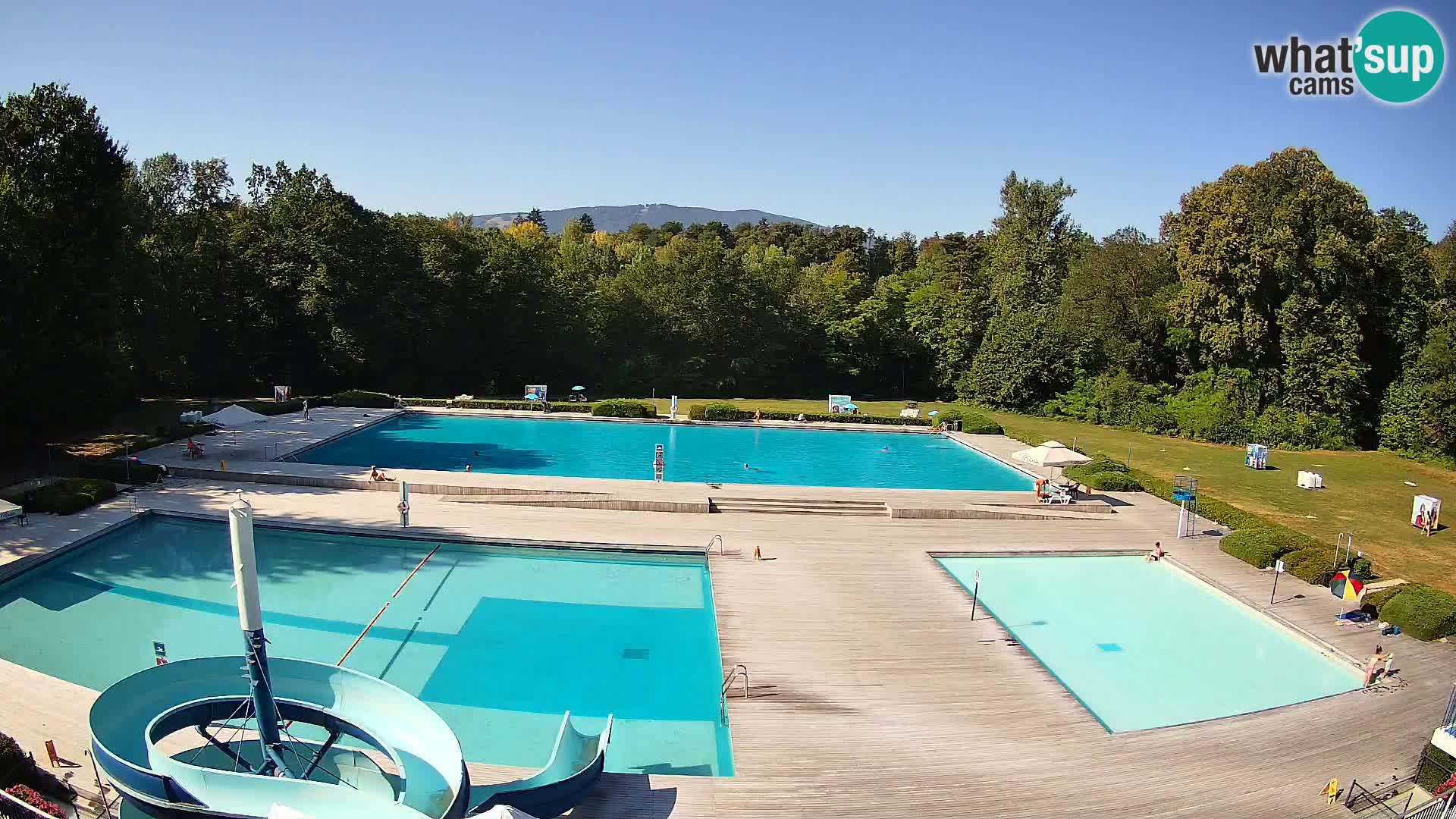 Webcam Kopališče Mariborski otok – Maribor Island Swimming Pool