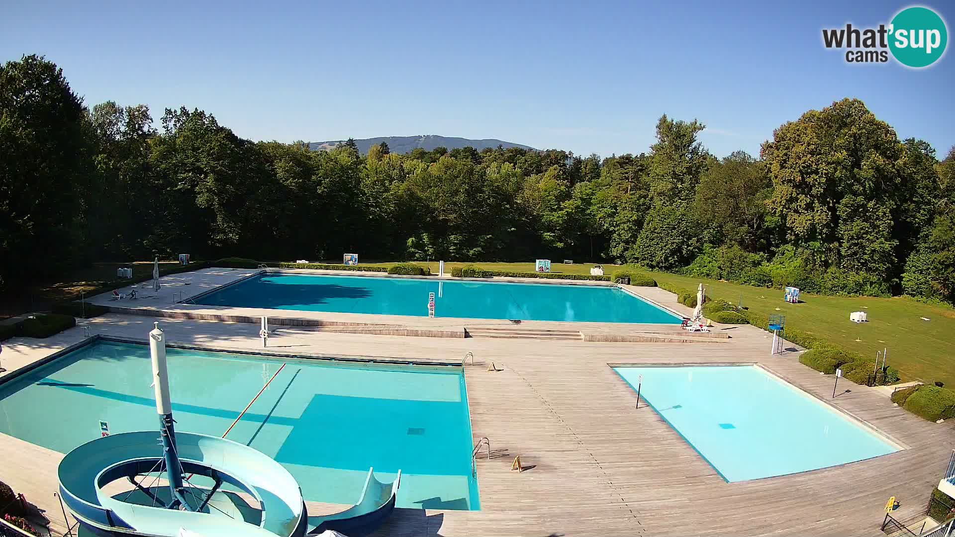 Webcam Kopališče Mariborski otok – Maribor Island Swimming Pool