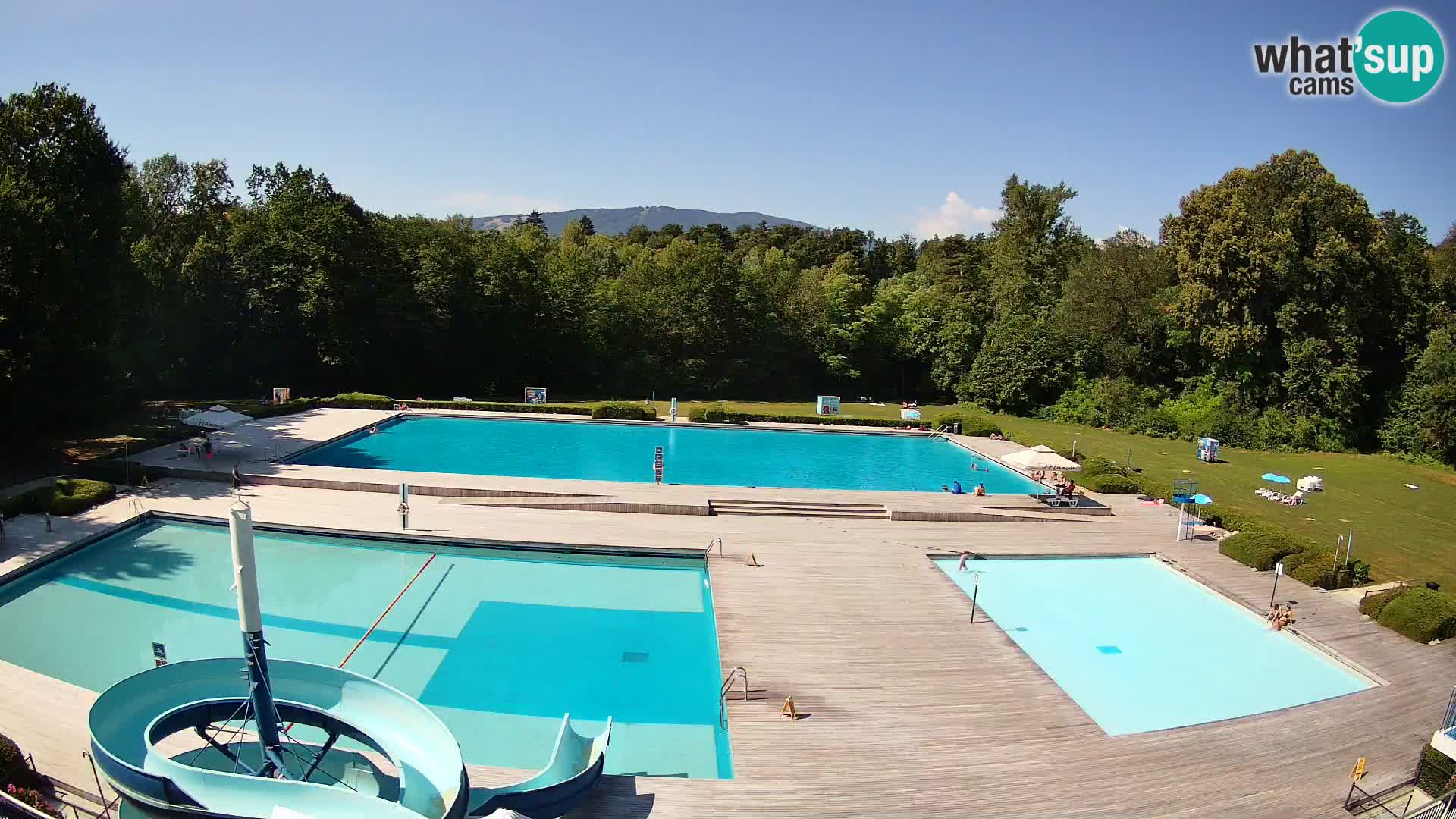 Webcam Kopališče Mariborski otok – Maribor Island Swimming Pool