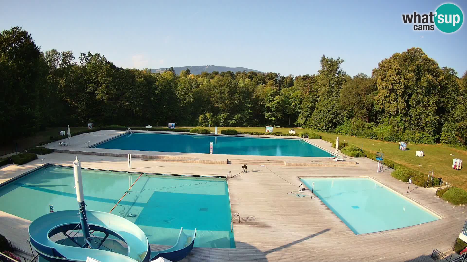 Spletna kamera Kopališče Mariborski otok