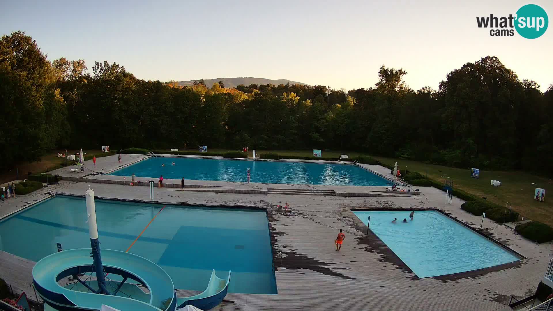 Webcam Kopališče Mariborski otok – Maribor Island Swimming Pool